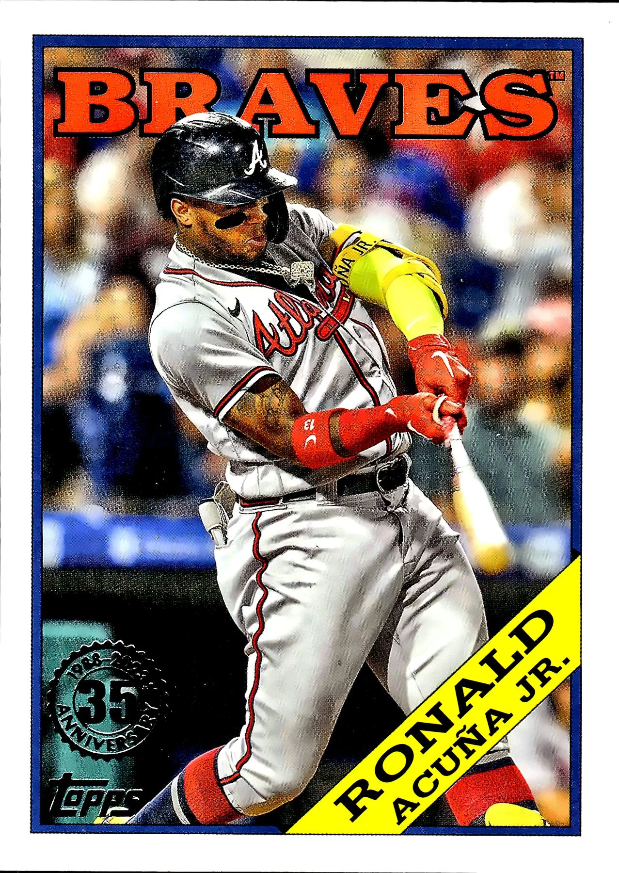 Ronald Acuña Jr. #T88-81 2023 Series 1 baseball card - Front