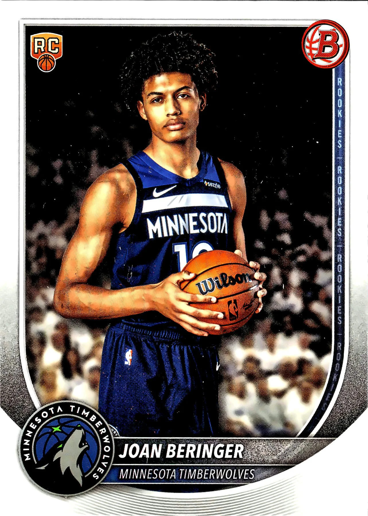 Joan Beringer #17 Rookie Card 2025 Basketball basketball rookie card - Front