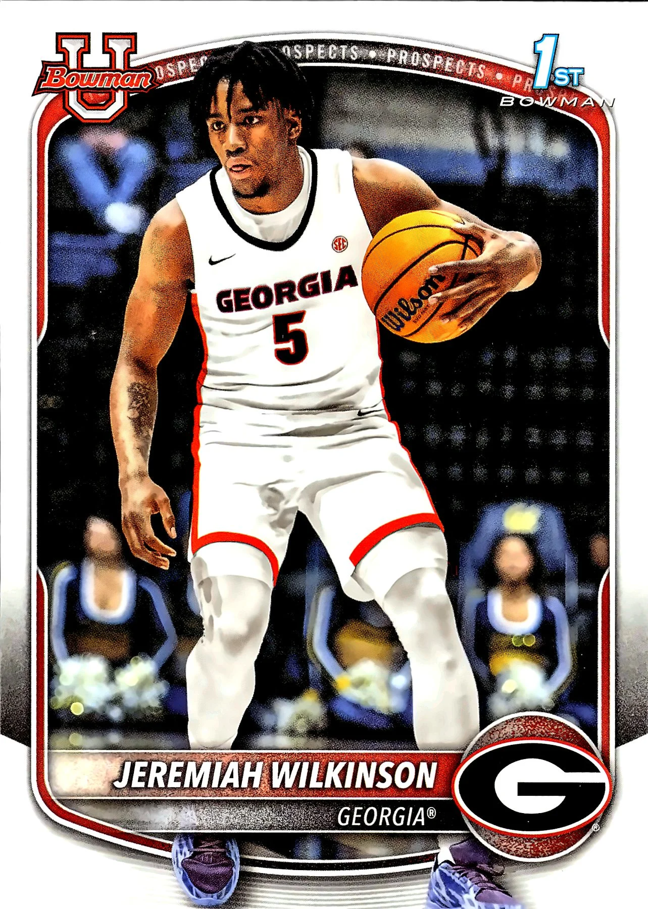 Jeremiah Wilkinson #BPP-70 2025 Basketball basketball card - Front