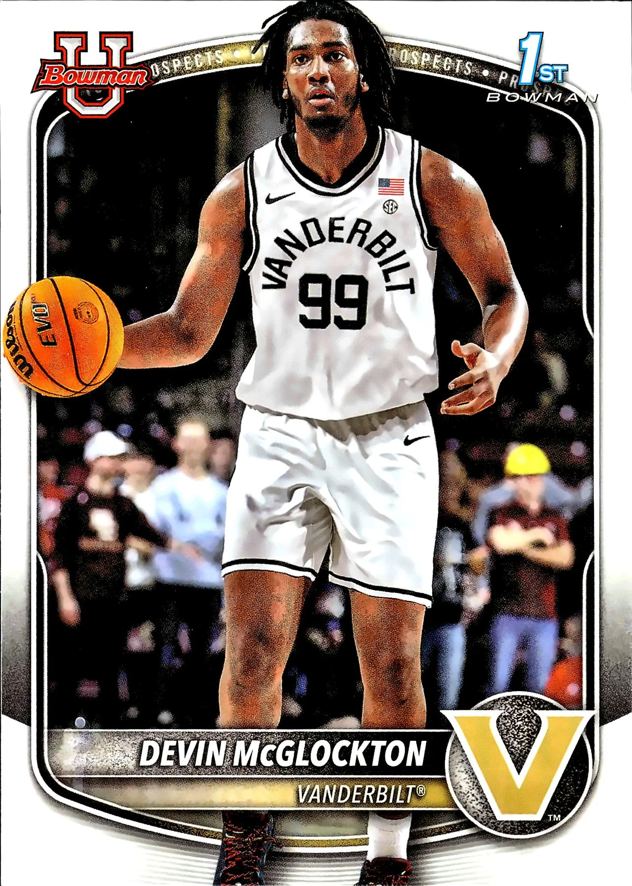 Devin McGlockton #BPP-56 2025 Basketball basketball card - Front