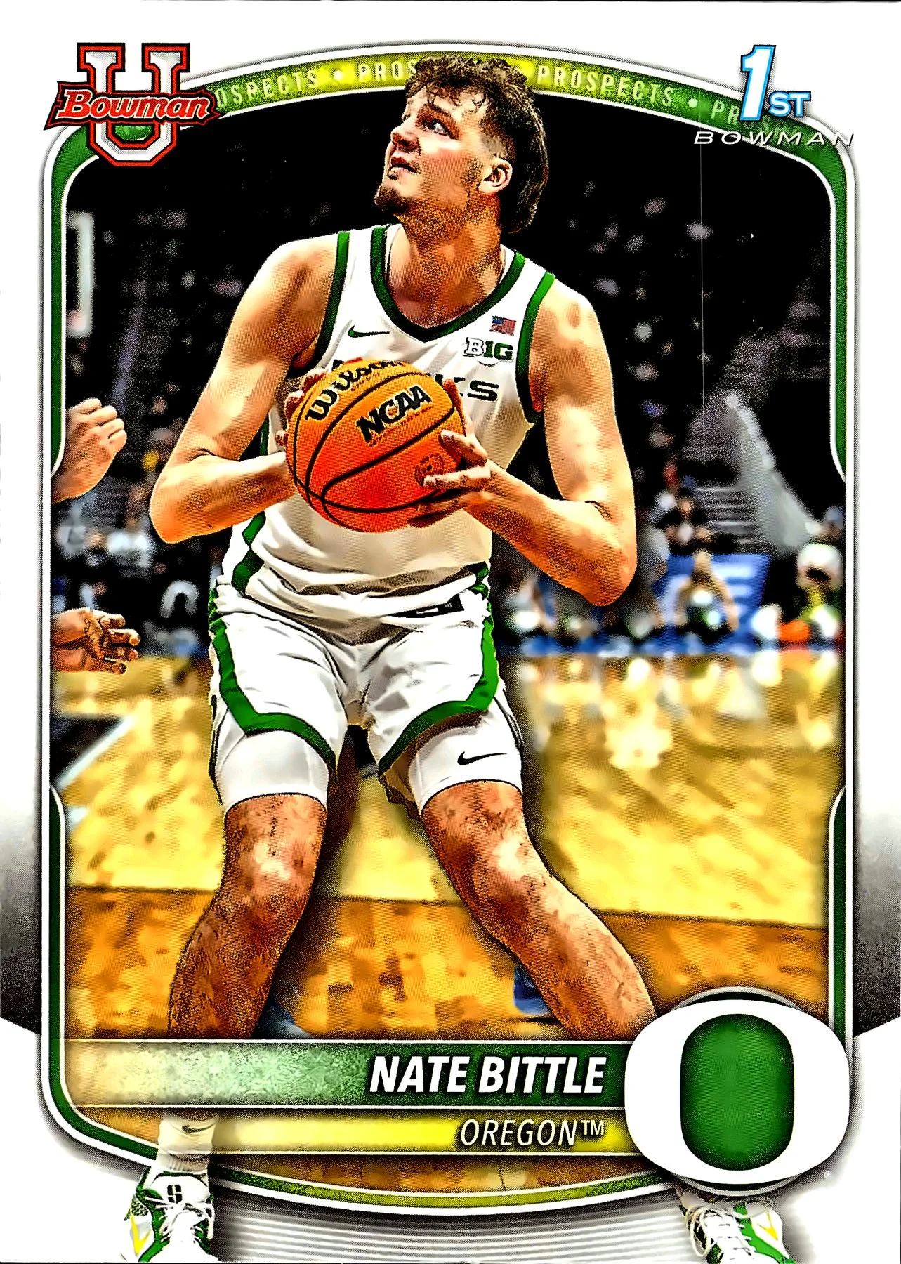 Nate Bittle #BPP-88 2025 Basketball basketball card - Front