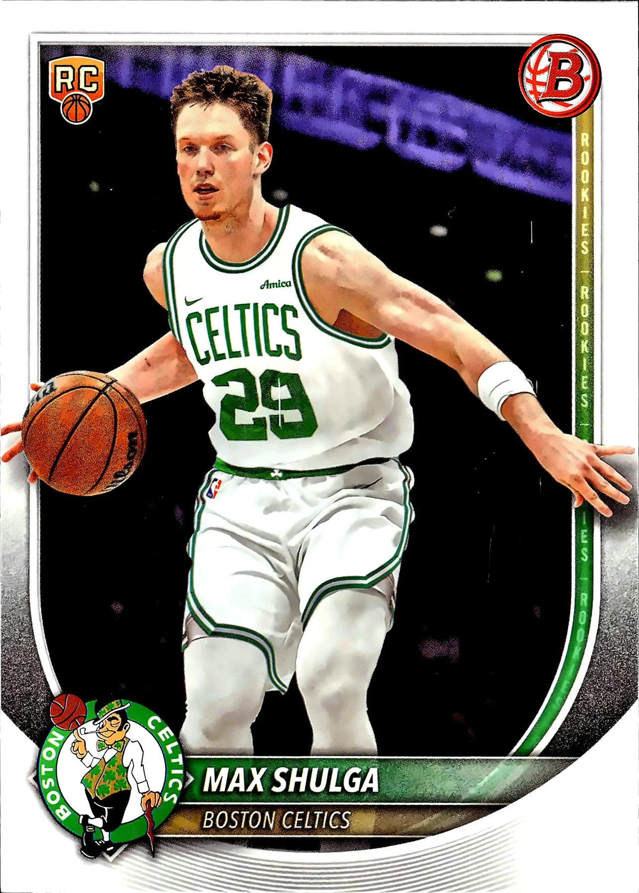 Max Shulga #53 Rookie Card 2025 Basketball basketball rookie card - Front