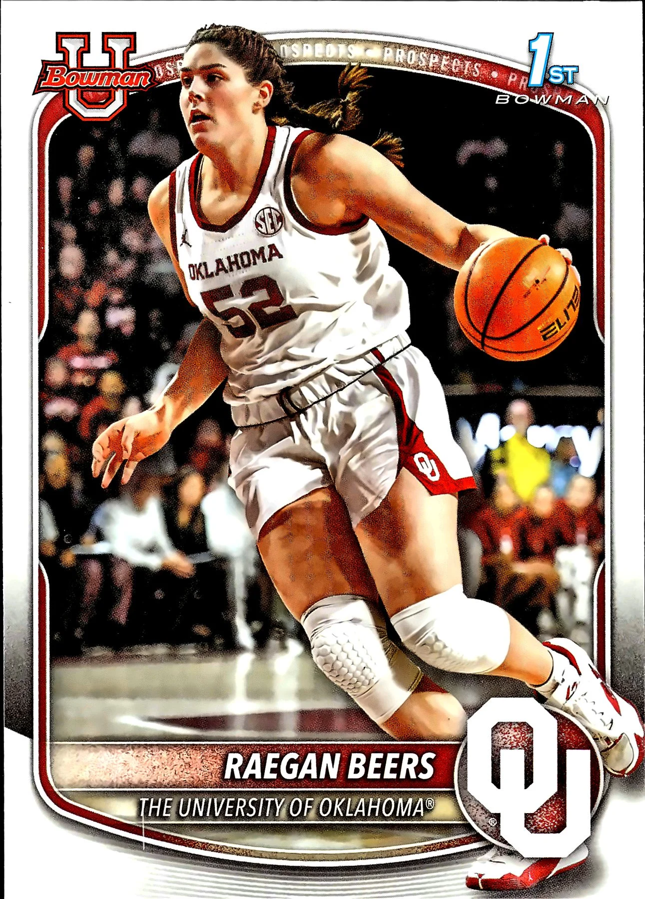 Raegan Beers #BPP-65 2025 Basketball basketball card - Front