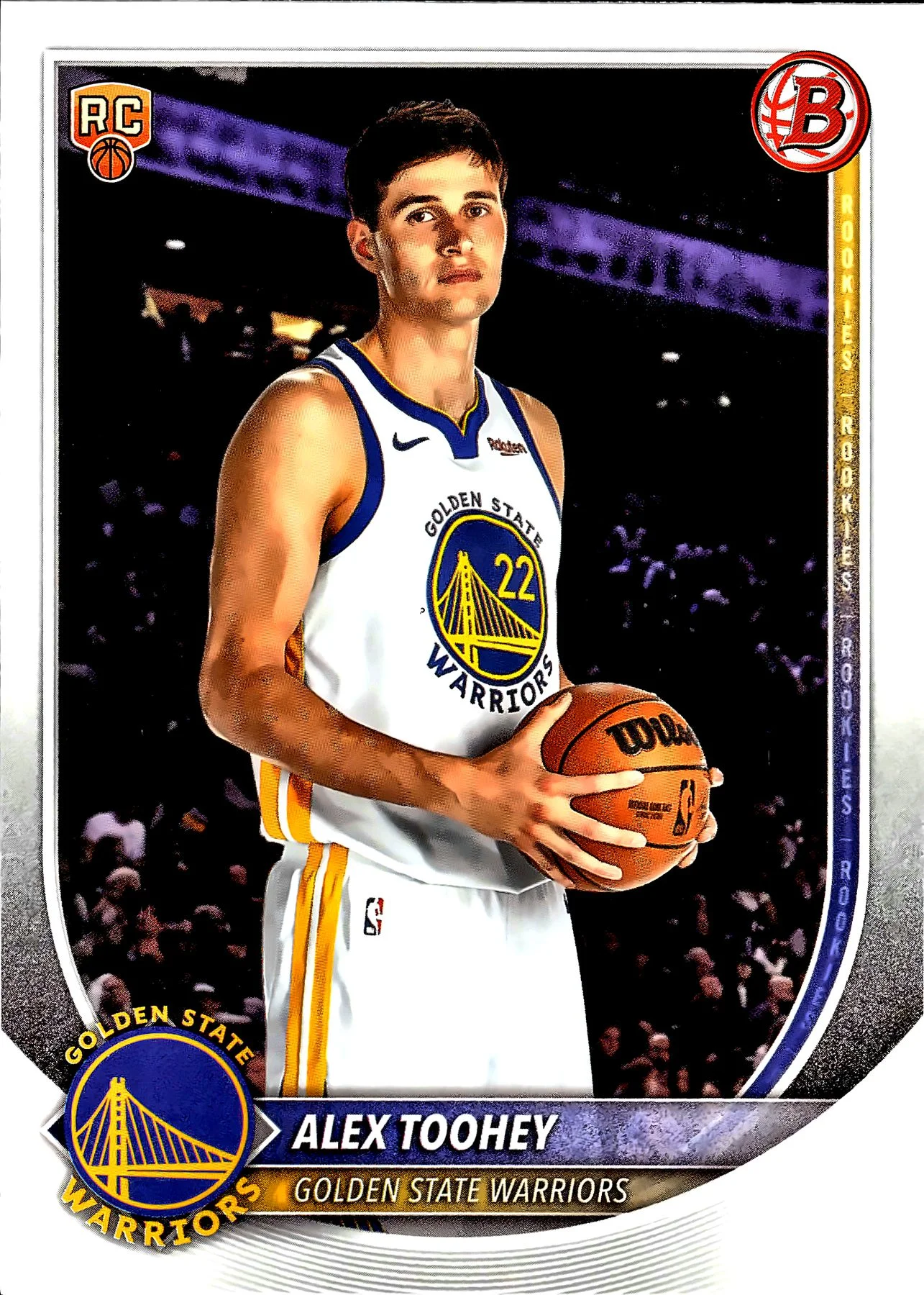 Alex Toohey #48 Rookie Card 2025 Basketball basketball rookie card - Front