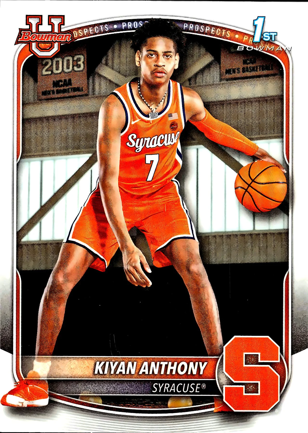 Kiyan Anthony #BPP-4 2025 Basketball basketball card - Front