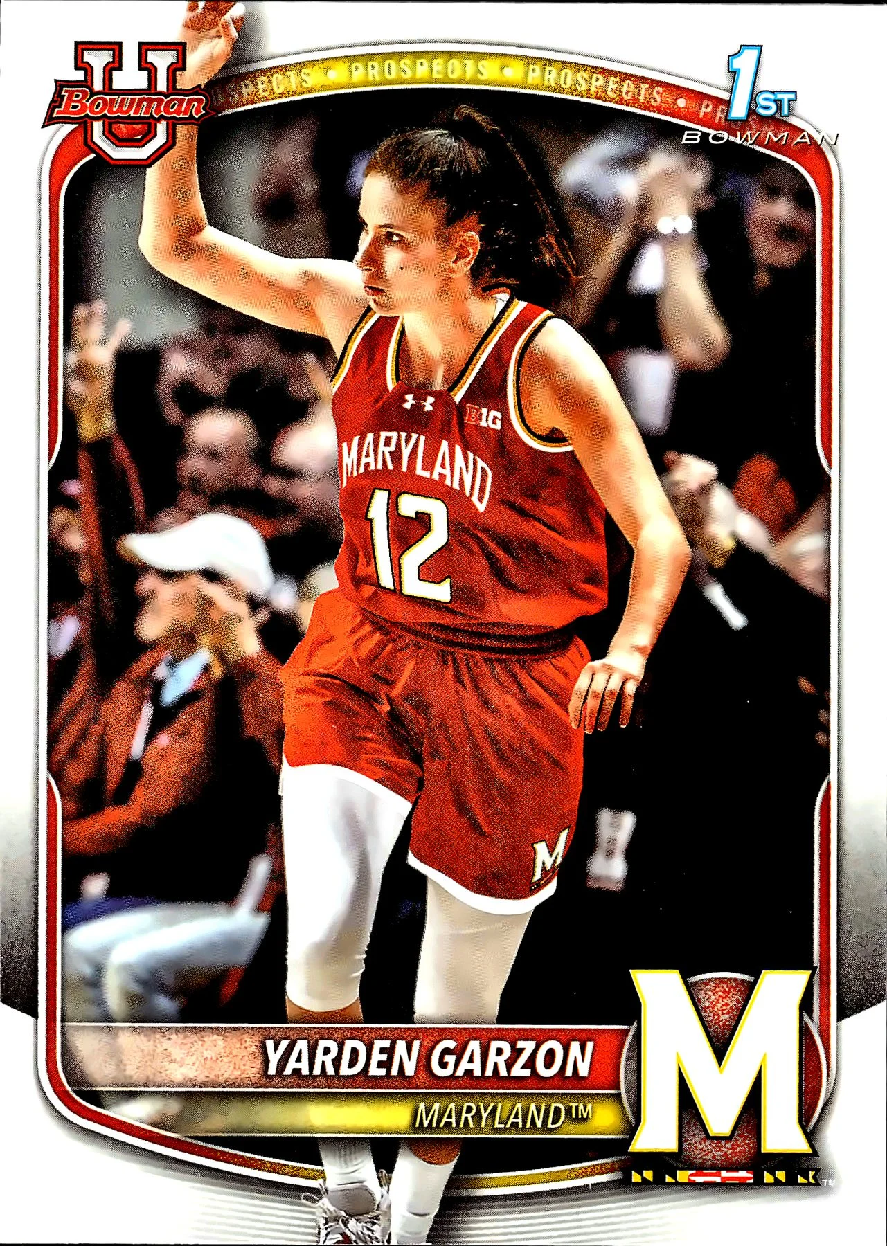 Yarden Garzon #BPP-68 2025 Basketball basketball card - Front