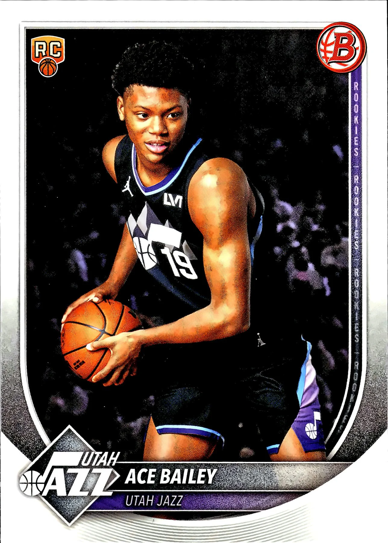 Ace Bailey #5 Rookie Card 2025 Basketball basketball rookie card - Front