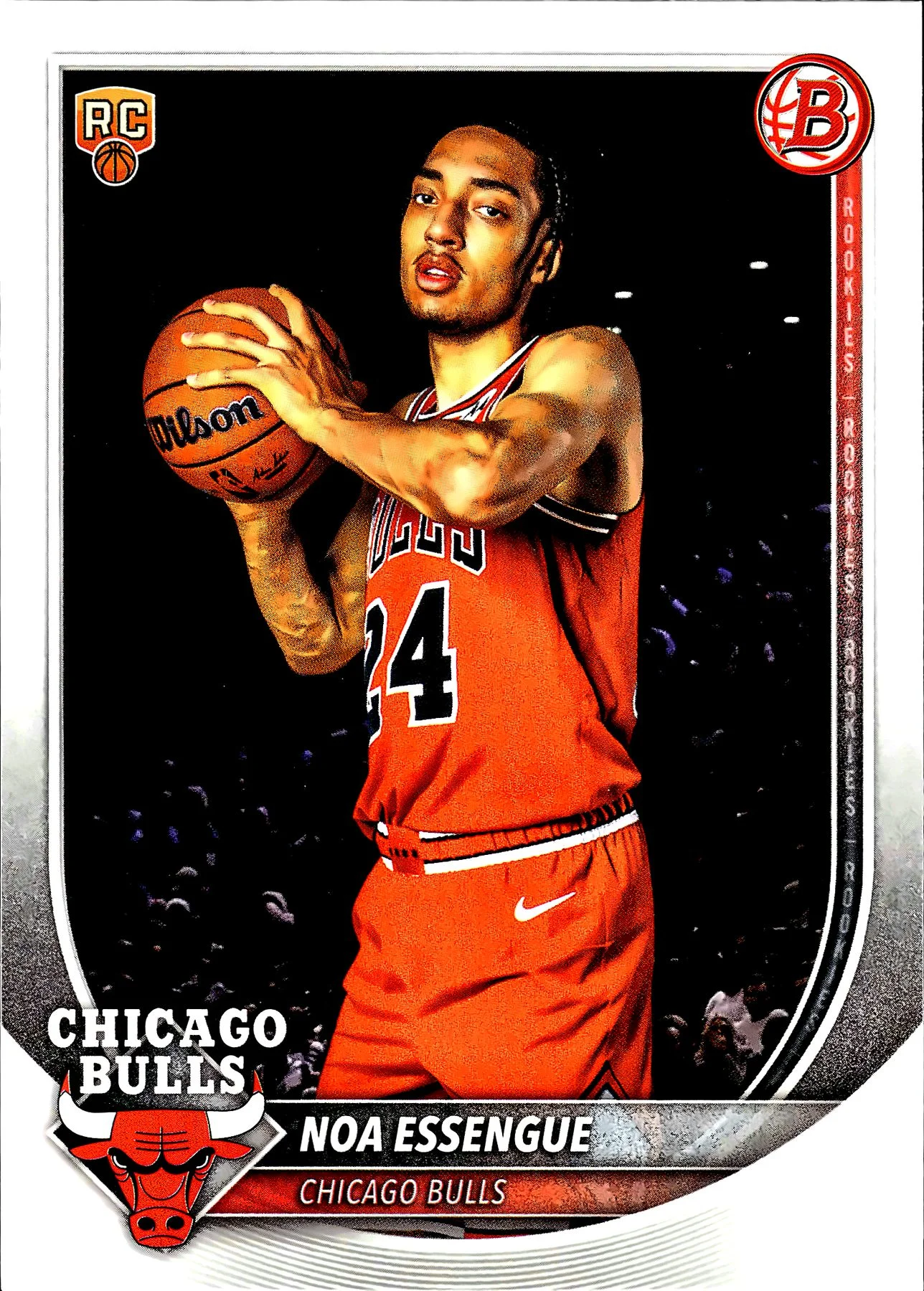 Noa Essengue #12 Rookie Card 2025 Basketball basketball rookie card - Front