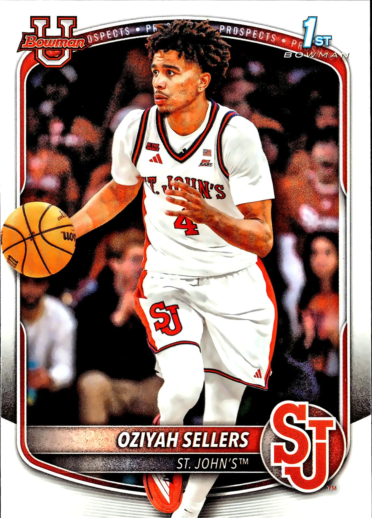 Oziyah Sellers #BPP-87 2025 Basketball basketball card - Front
