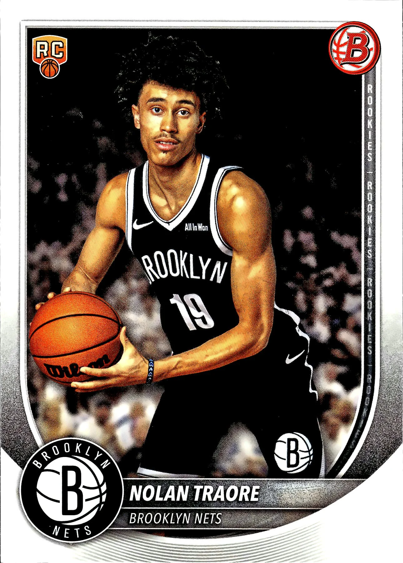 Nolan Traore #19 Rookie Card 2025 Basketball basketball rookie card - Front