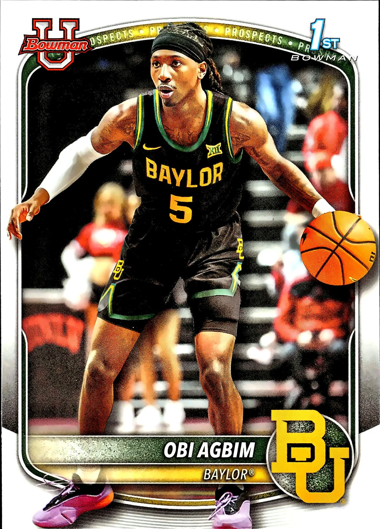 Obi Agbim #BPP-9 2025 Basketball basketball card - Front