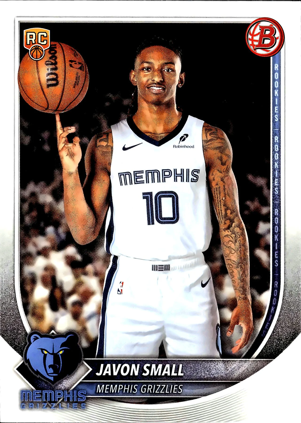 Javon Small #46 Rookie Card 2025 Basketball basketball rookie card - Front