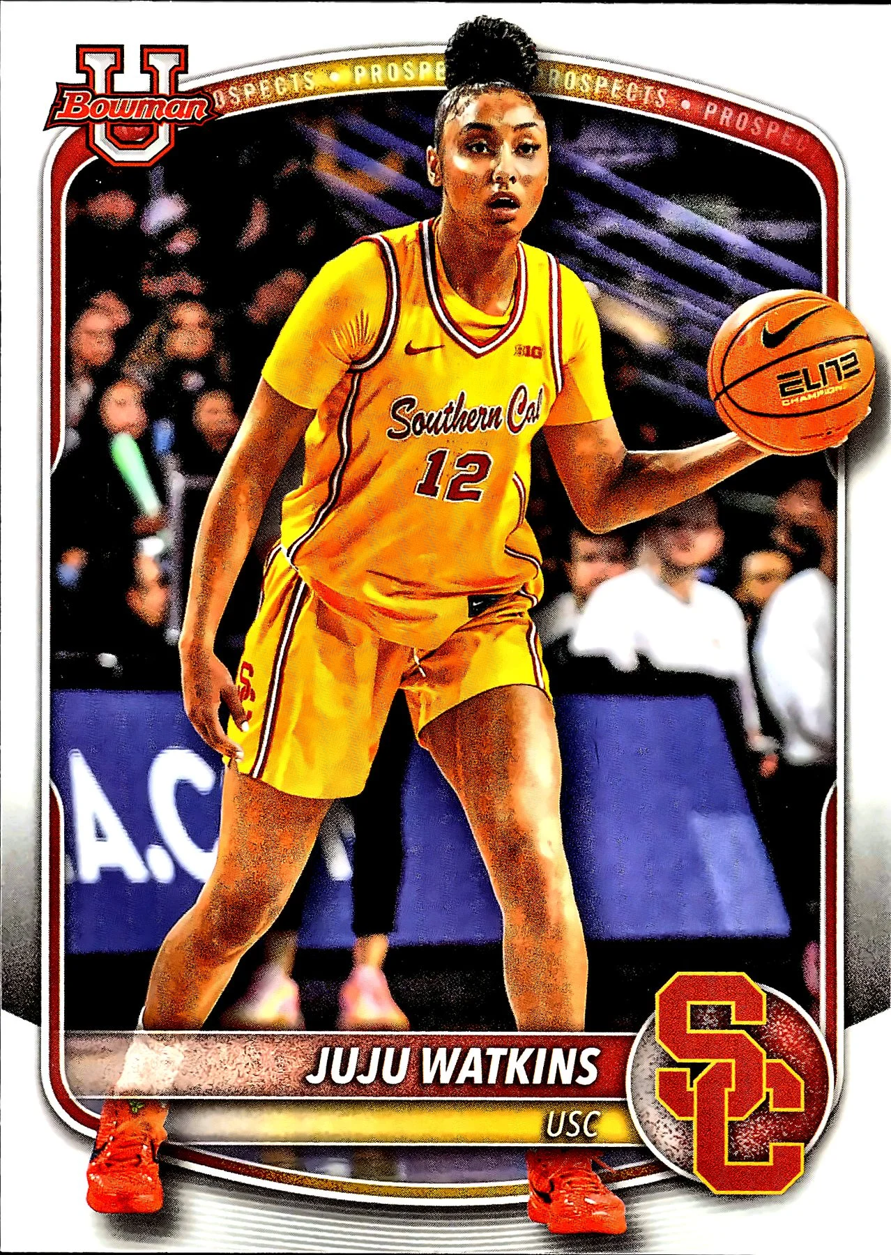 Juju Watkins #BPP-96 2025 Basketball basketball card - Front