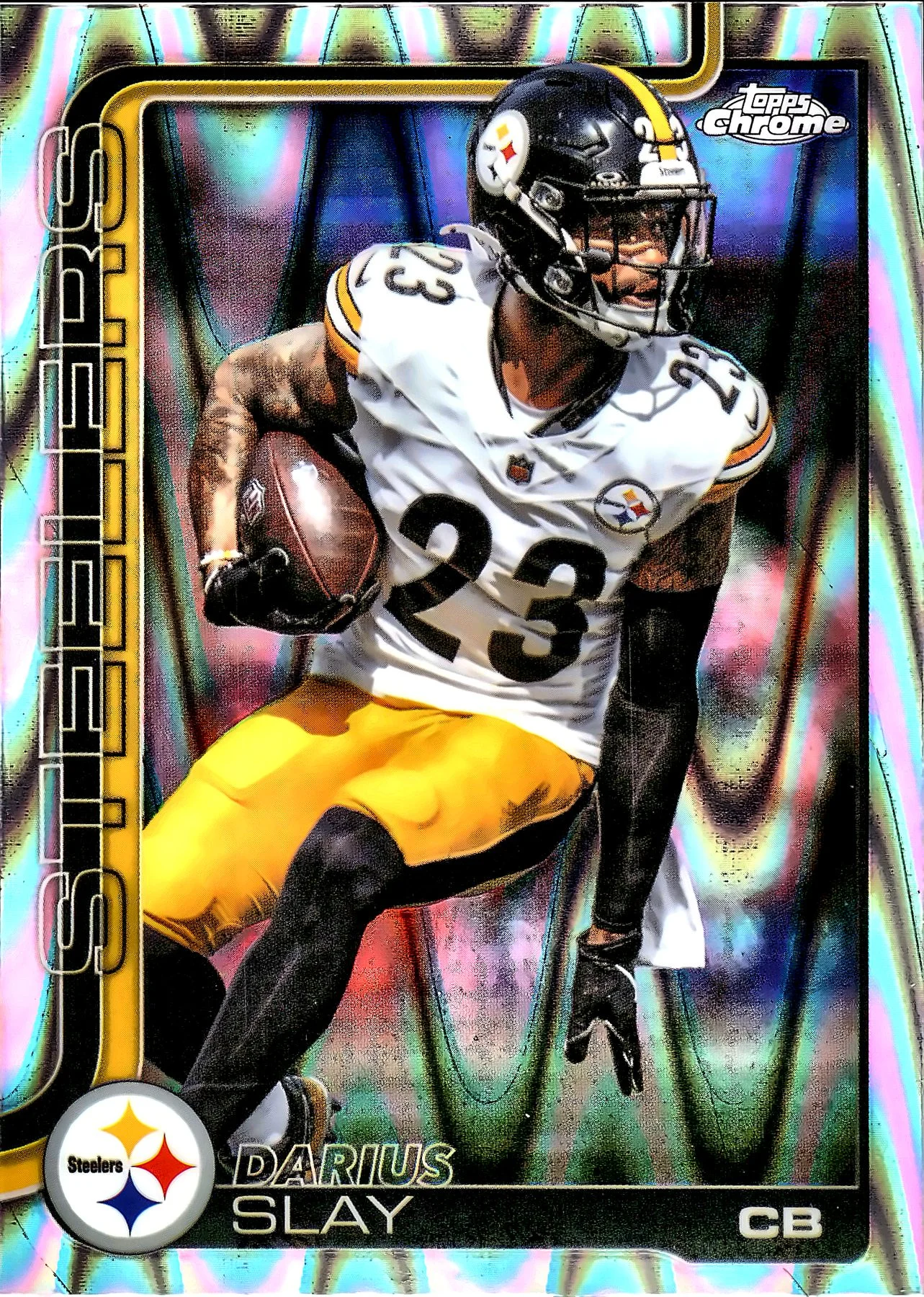 Darius Slay #259 RayWave Refractor 2025 Football football card - Front