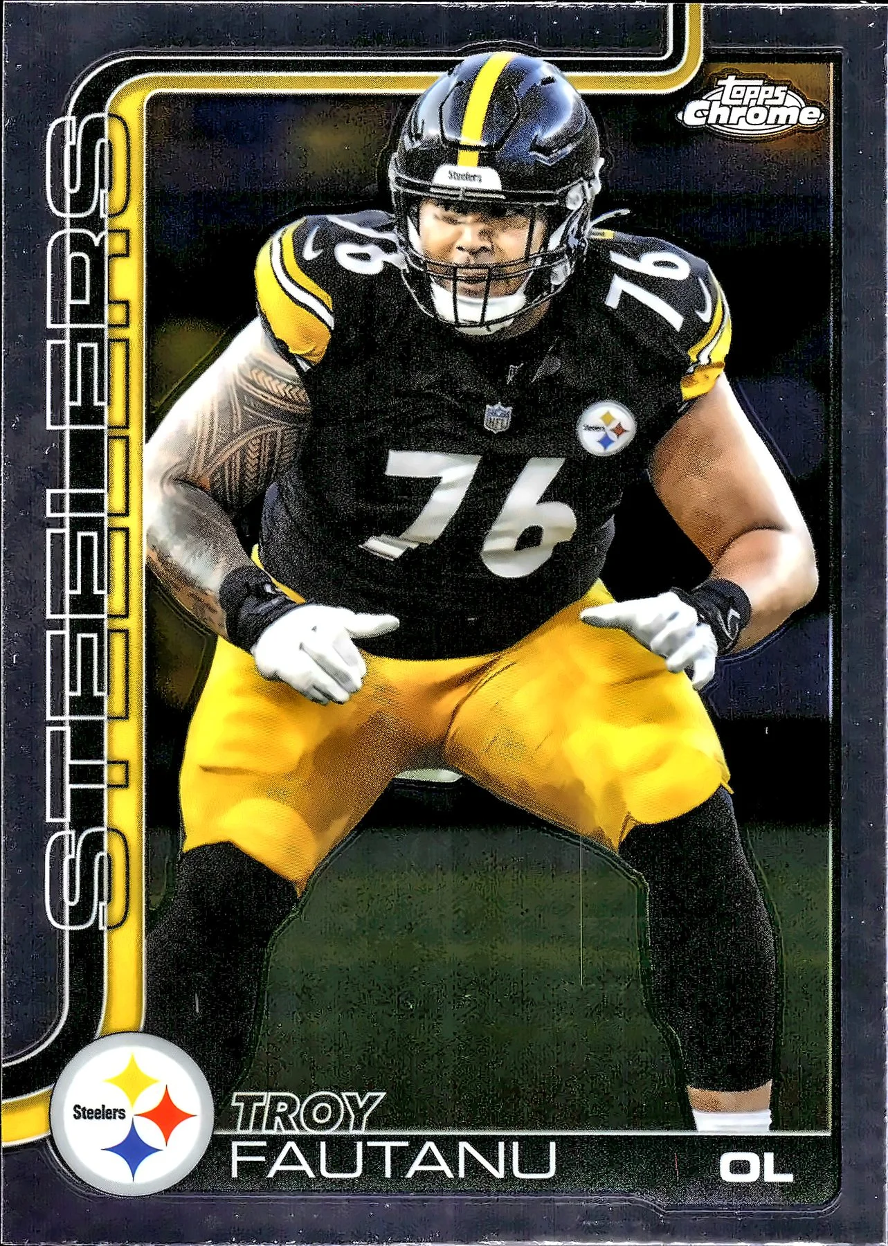 Troy Fautanu #256 2025 Football football card - Front