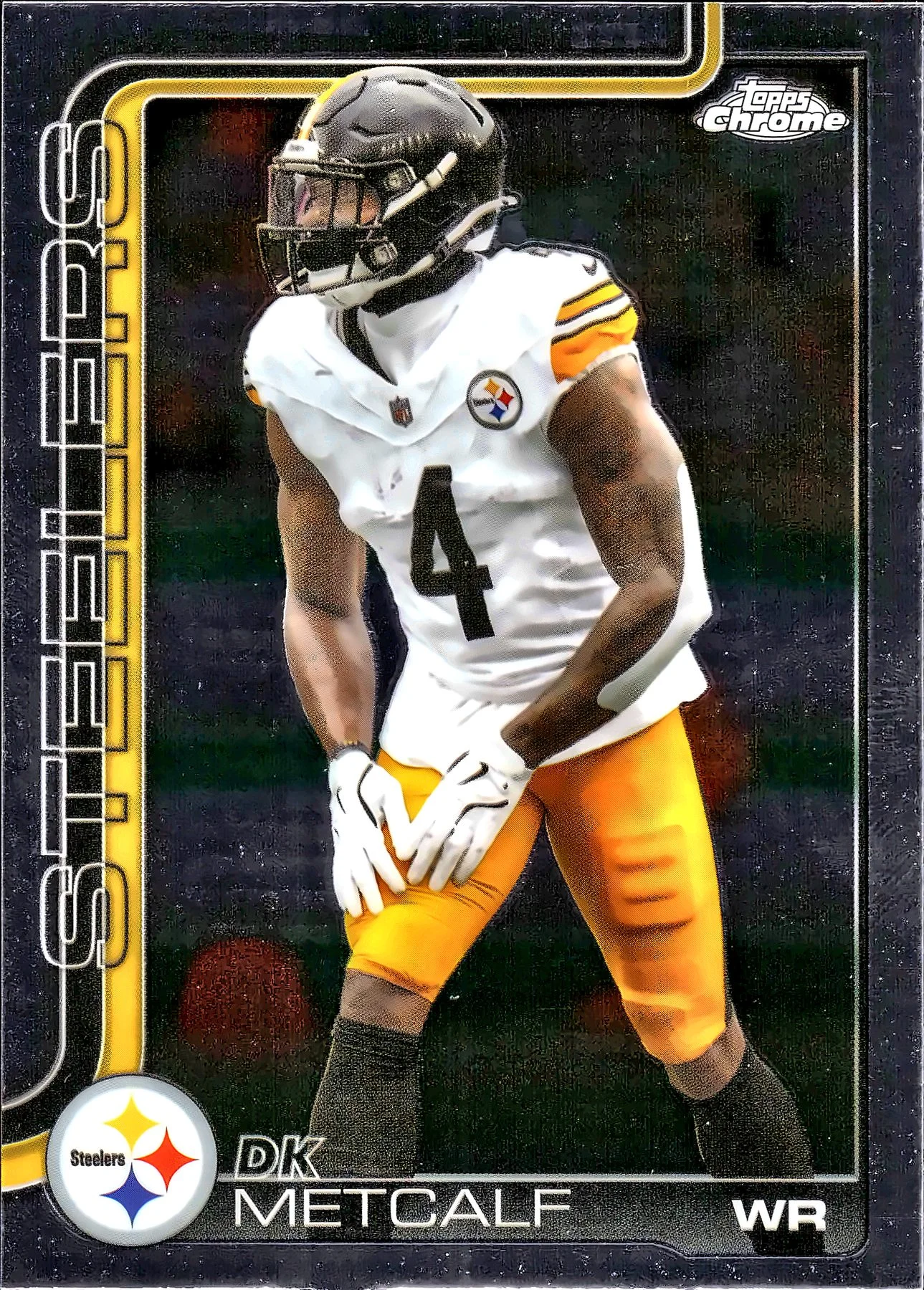 DK Metcalf #254 2025 Football football card - Front