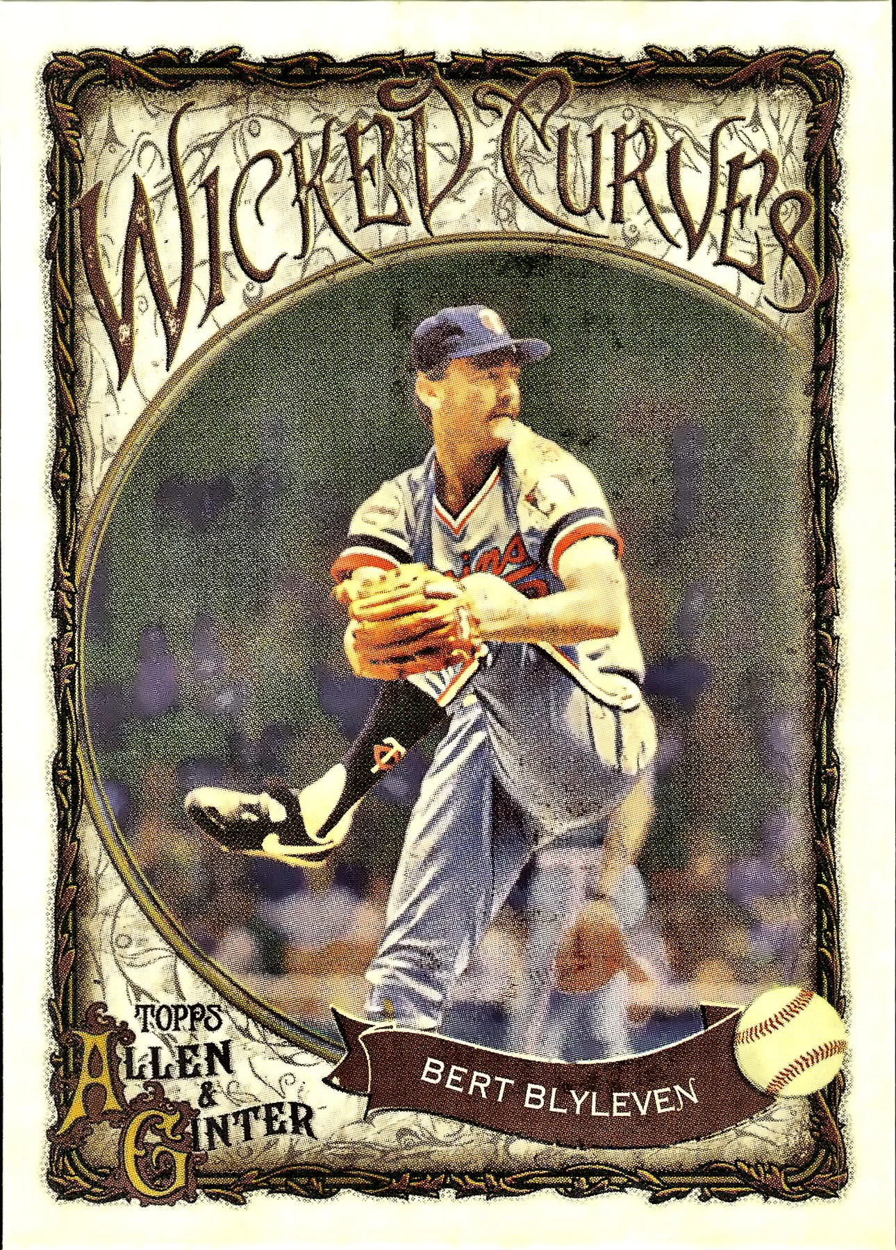 Bert Blyleven #WC-2 Wicked Curves 2025 Allen & Ginter baseball card - Front