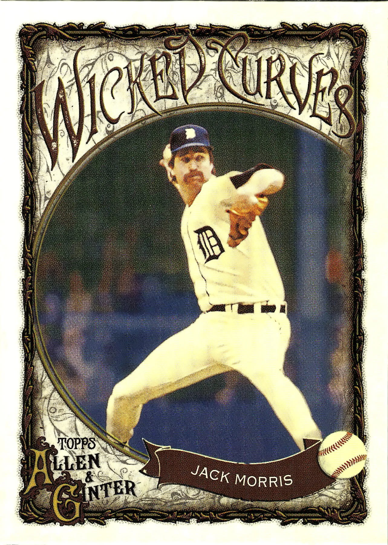 Jack Morris #WC-28 Wicked Curves 2025 Allen & Ginter baseball card - Front
