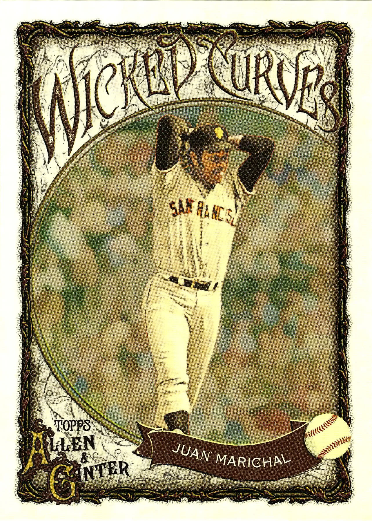 Juan Marichal #WC-37 Wicked Curves 2025 Allen & Ginter baseball card - Front