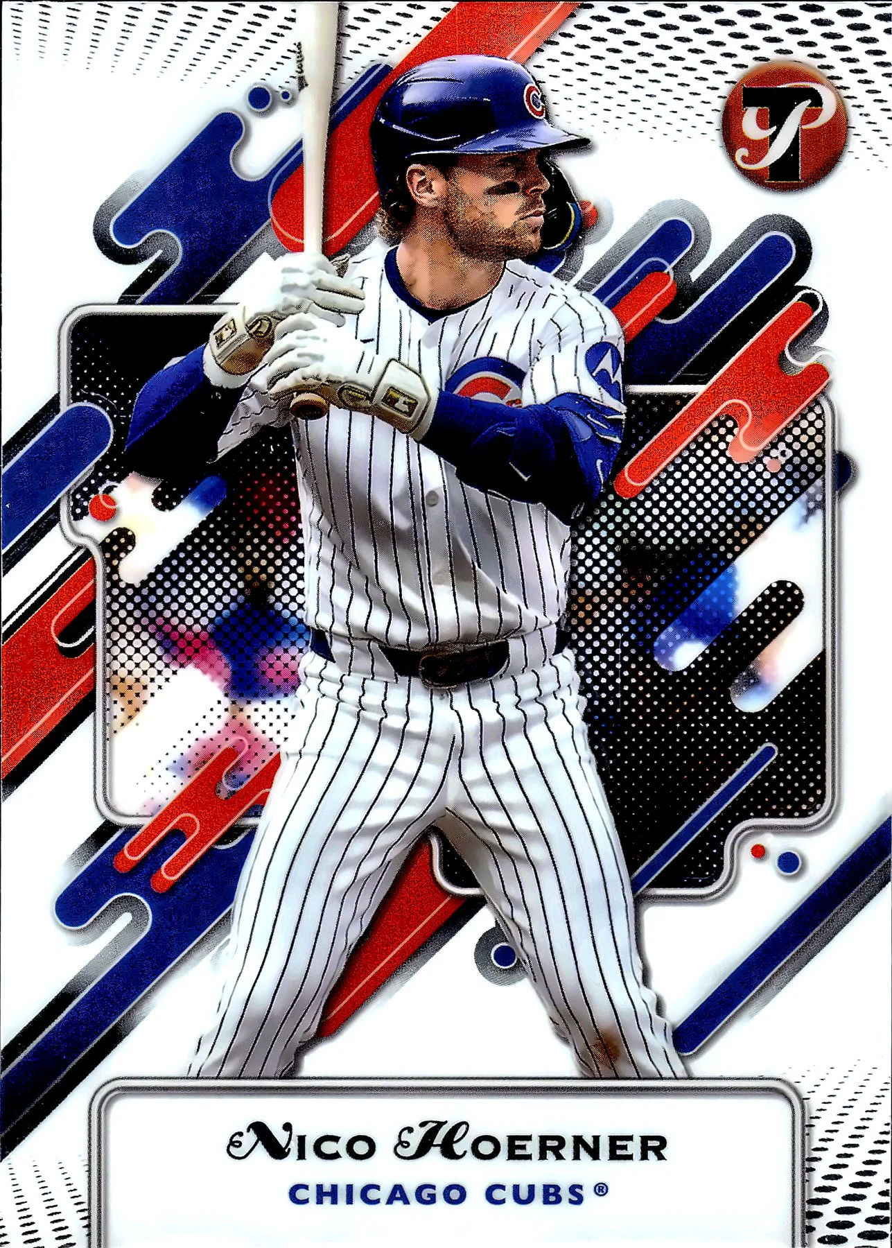 Nico Hoerner #63 2025 Pristine baseball card - Front