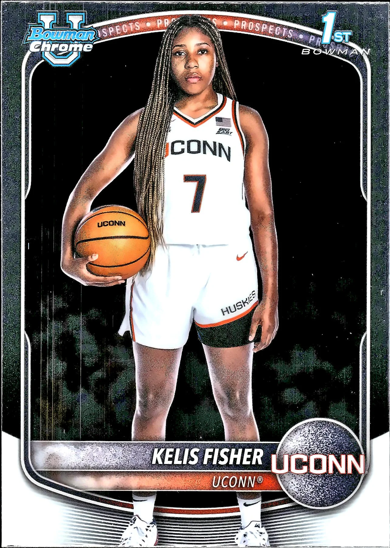 Kelis Fisher #BCP-89 2026 Bowman Basketball basketball card - Front