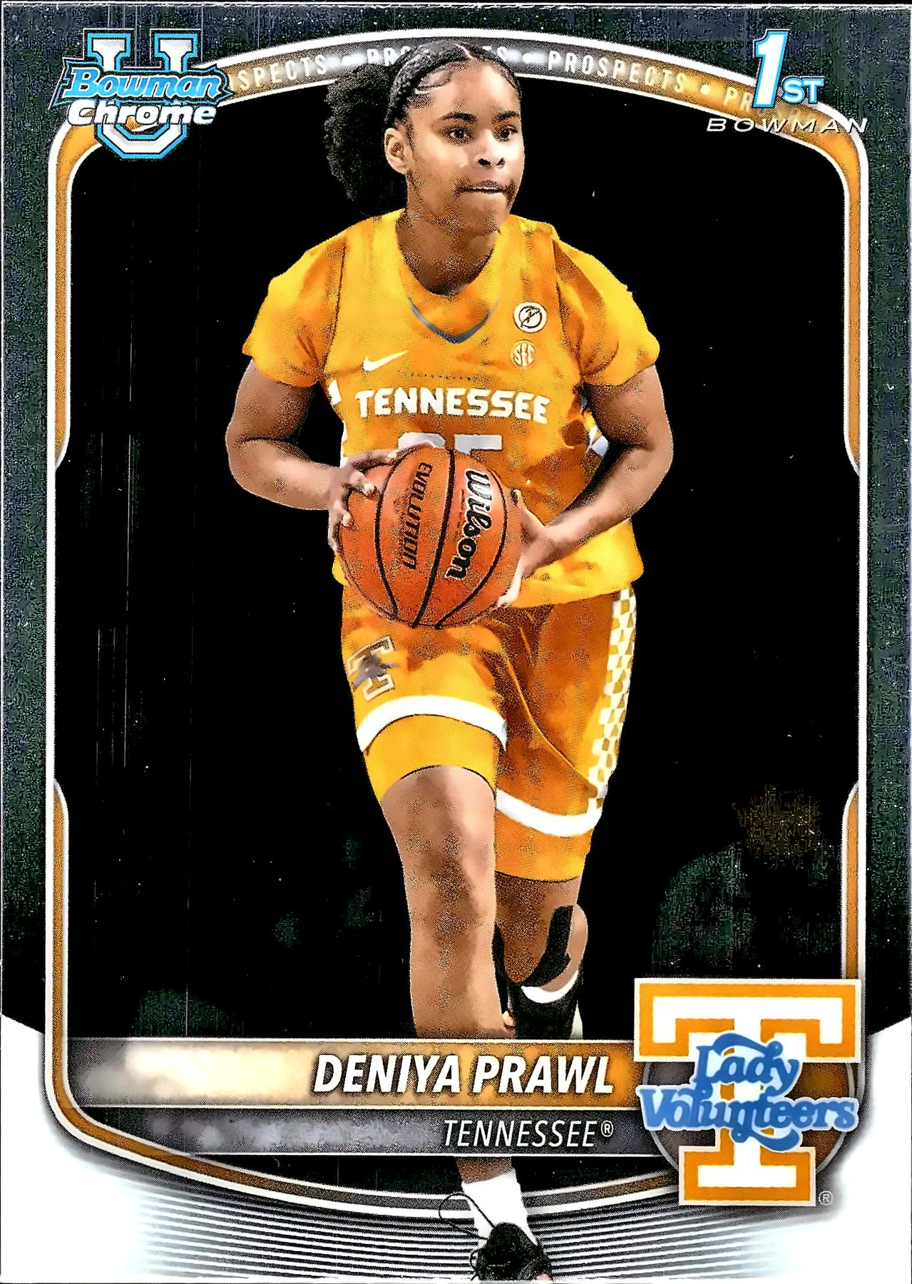 Deniya Prawl #BCP-55 2026 Bowman Basketball basketball card - Front