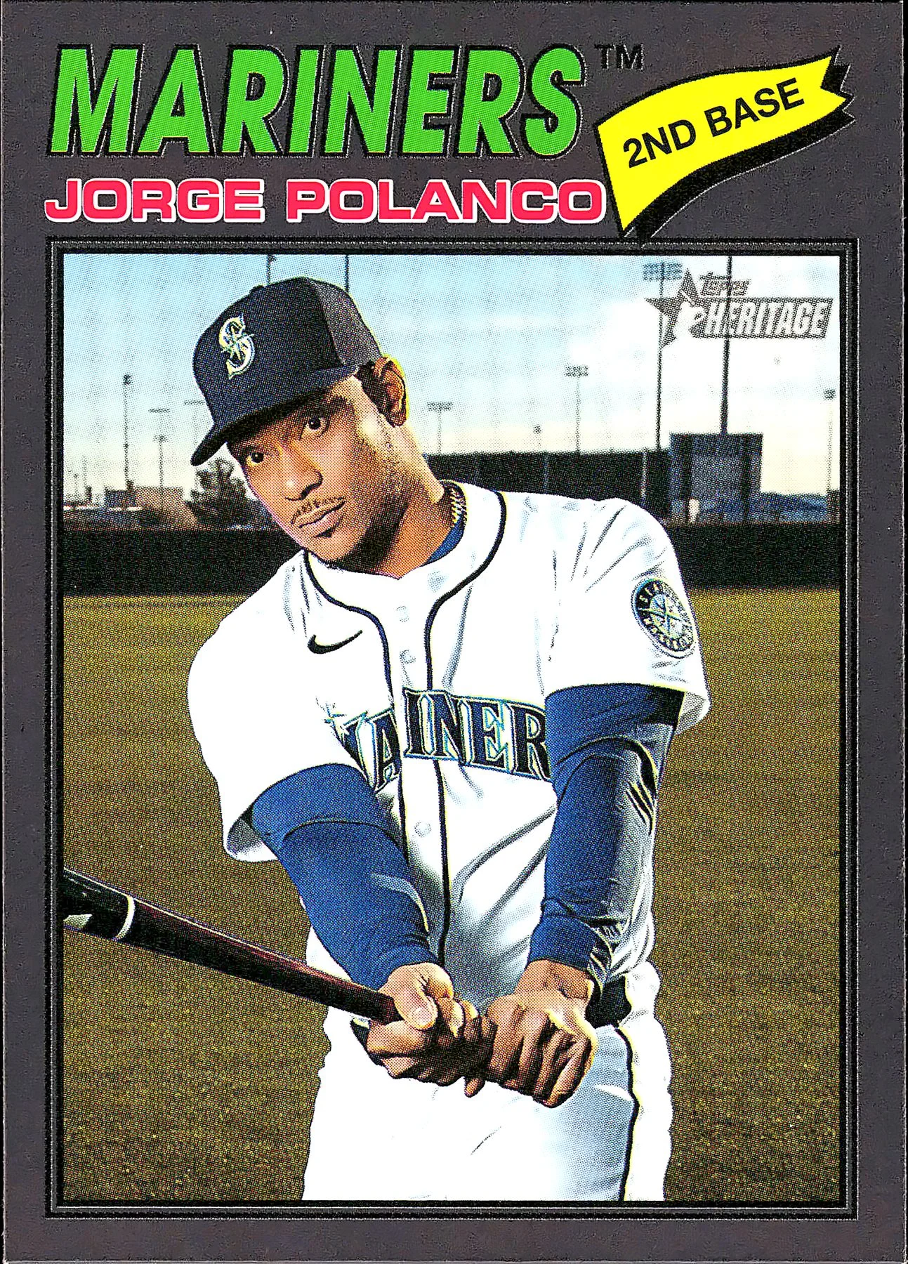 Jorge Polanco #135 2025 Heritage Baseball baseball card - Front