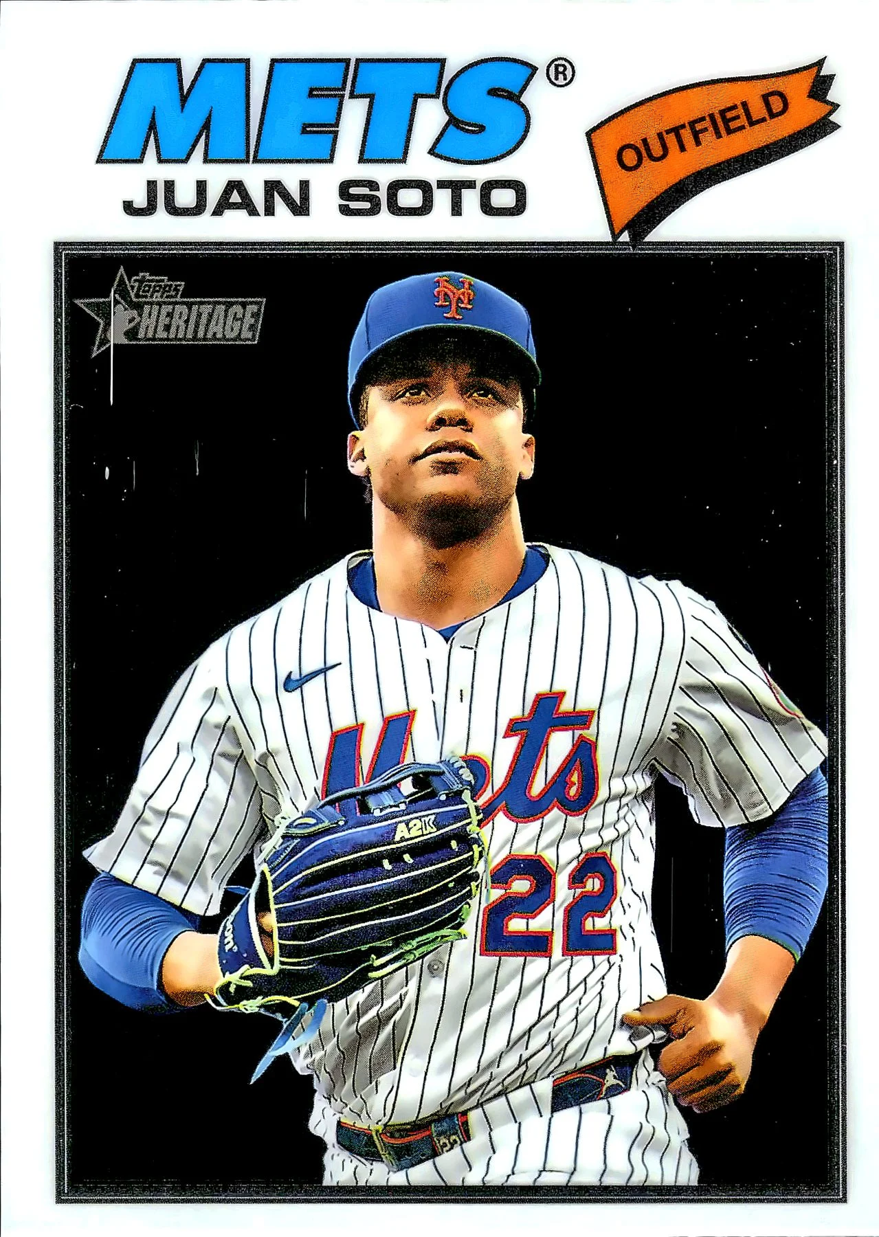 Juan Soto #306 2025 Heritage Baseball baseball card - Front