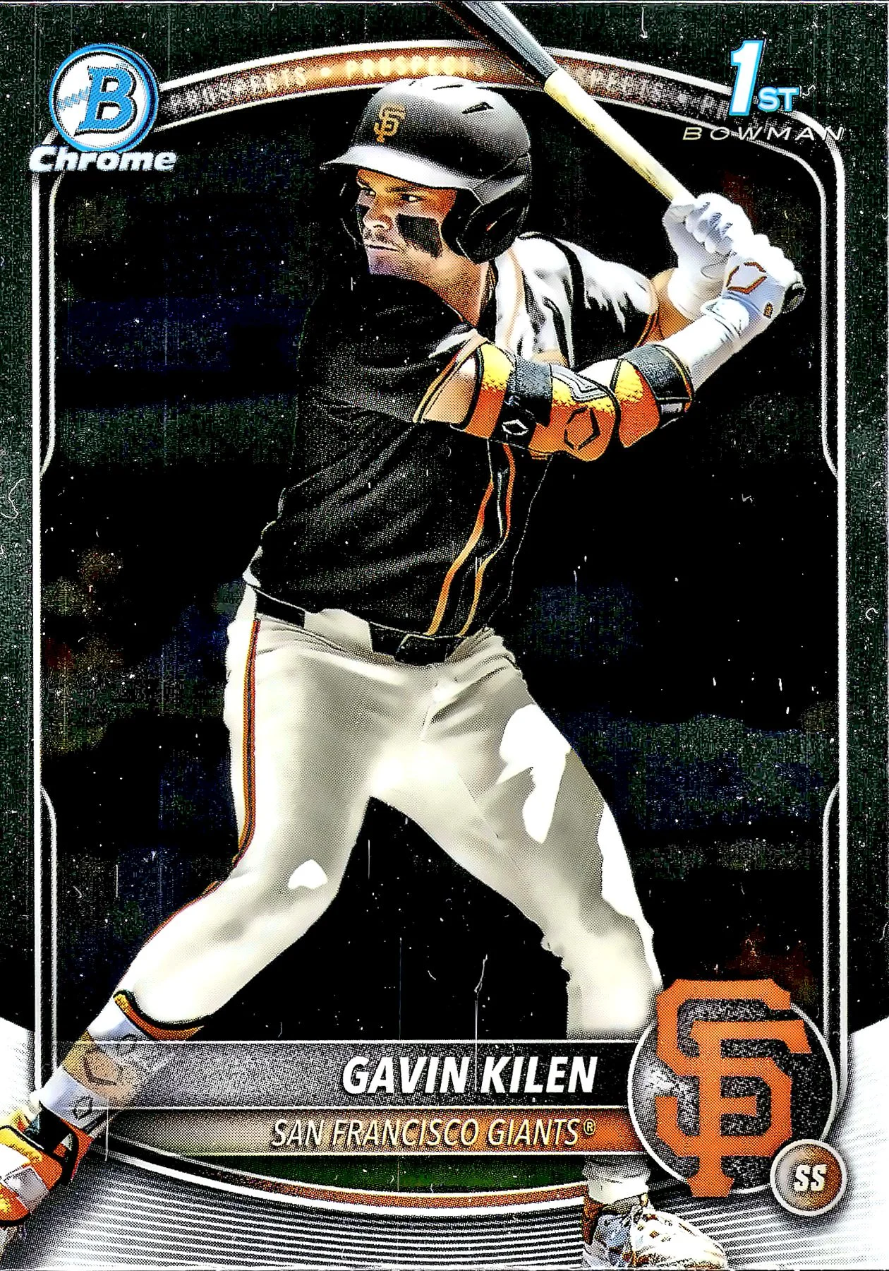 Gavin Kilen #BDC-40 2025 Bowman Chrome baseball card - Front