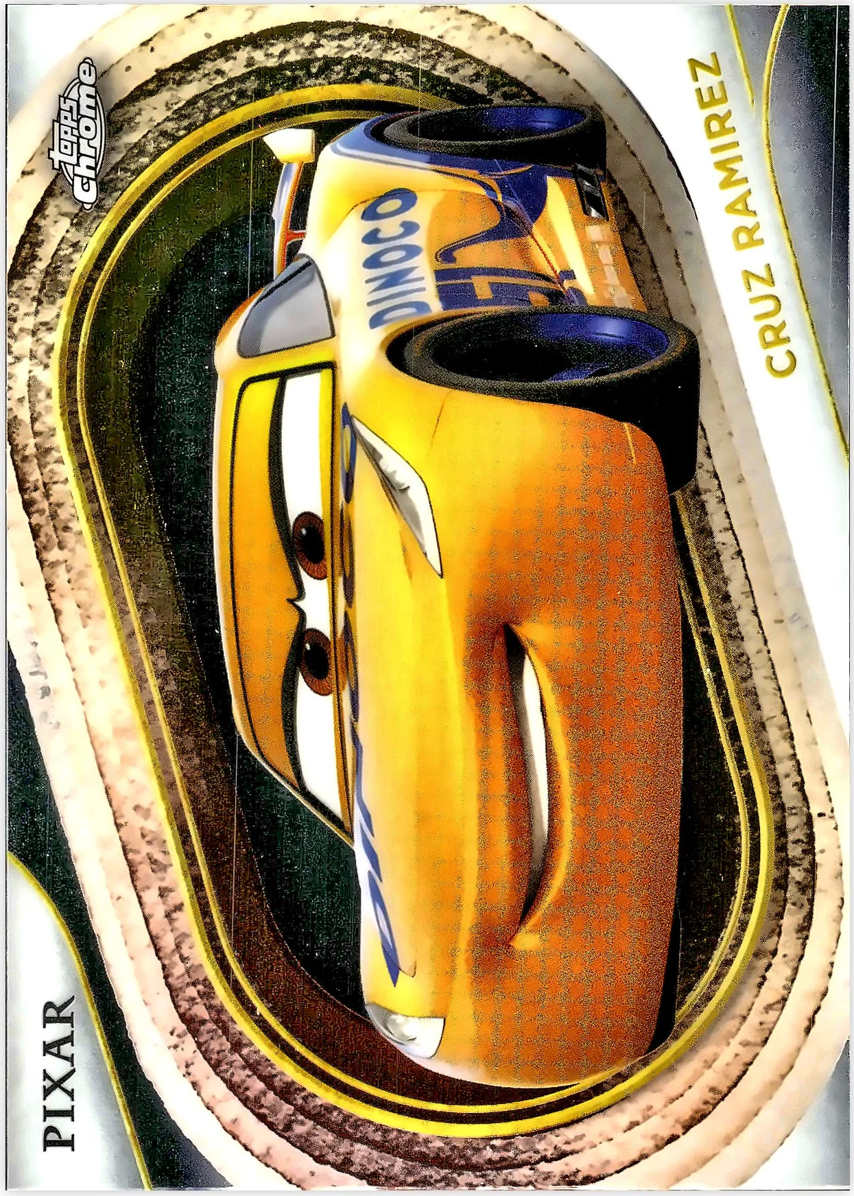 Cruz Ramirez #51 2025 Disney Chrome trading card - Front