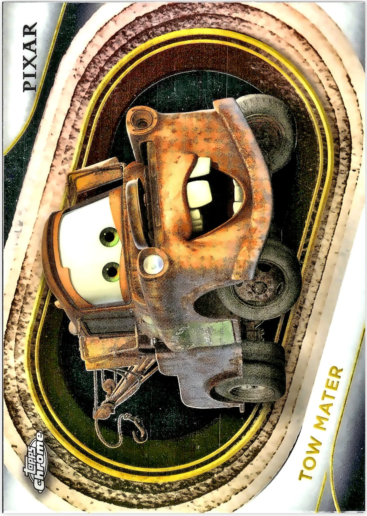 Tow Mater #56 2025 Disney Chrome trading card - Front