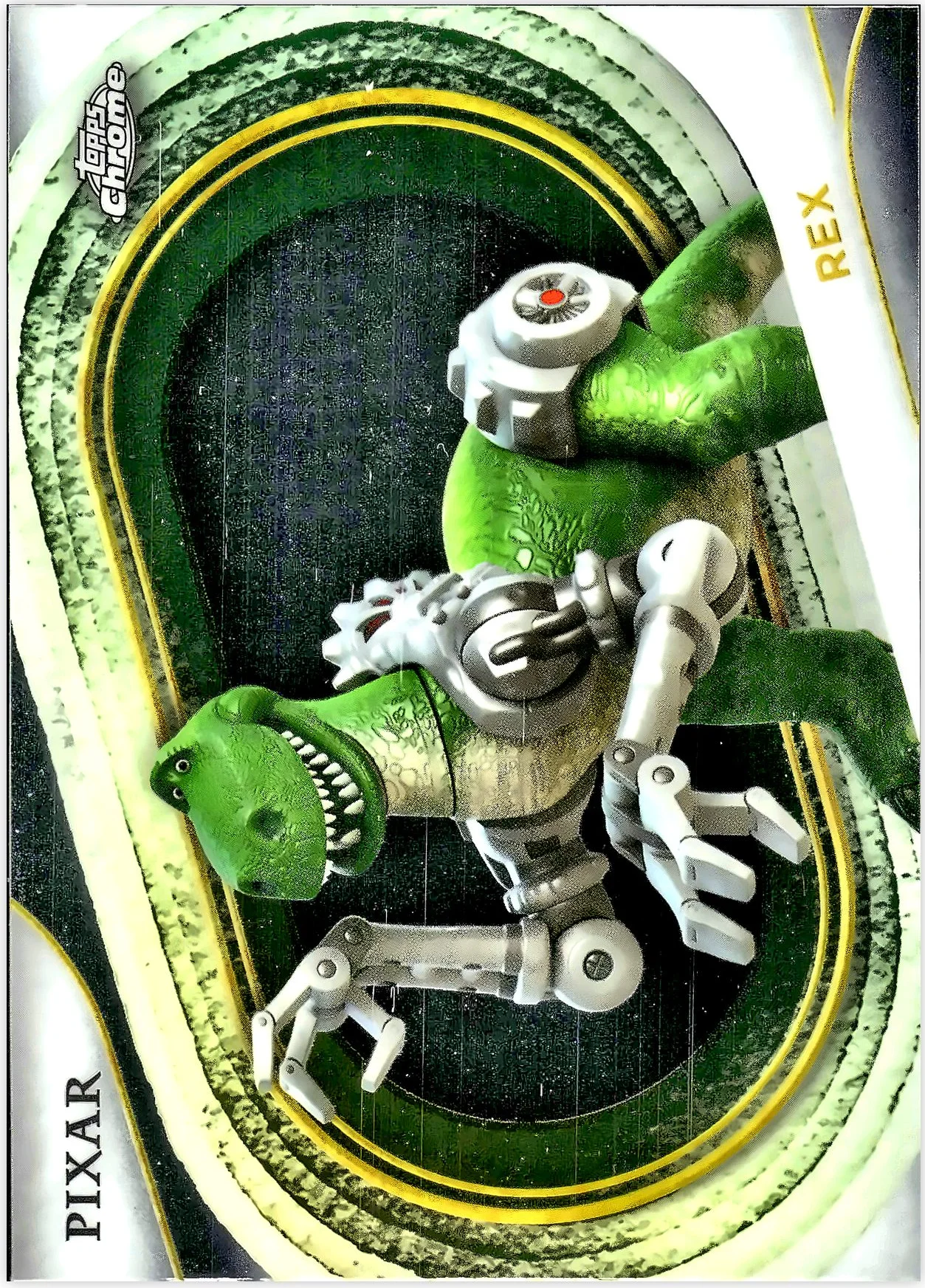 Rex #92 2025 Disney Chrome trading card - Front