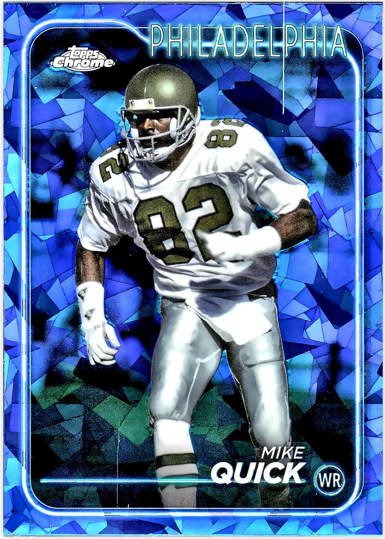 Mike Quick #159 Sapphire 2024 Sapphire NFL football card - Front