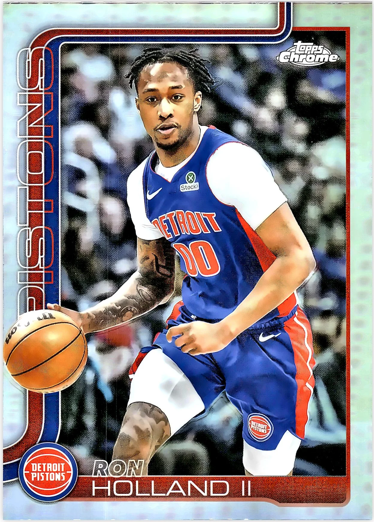 Ronald Holland II #16 Refractor Rookie Card 2025 Basketball basketball rookie card - Front