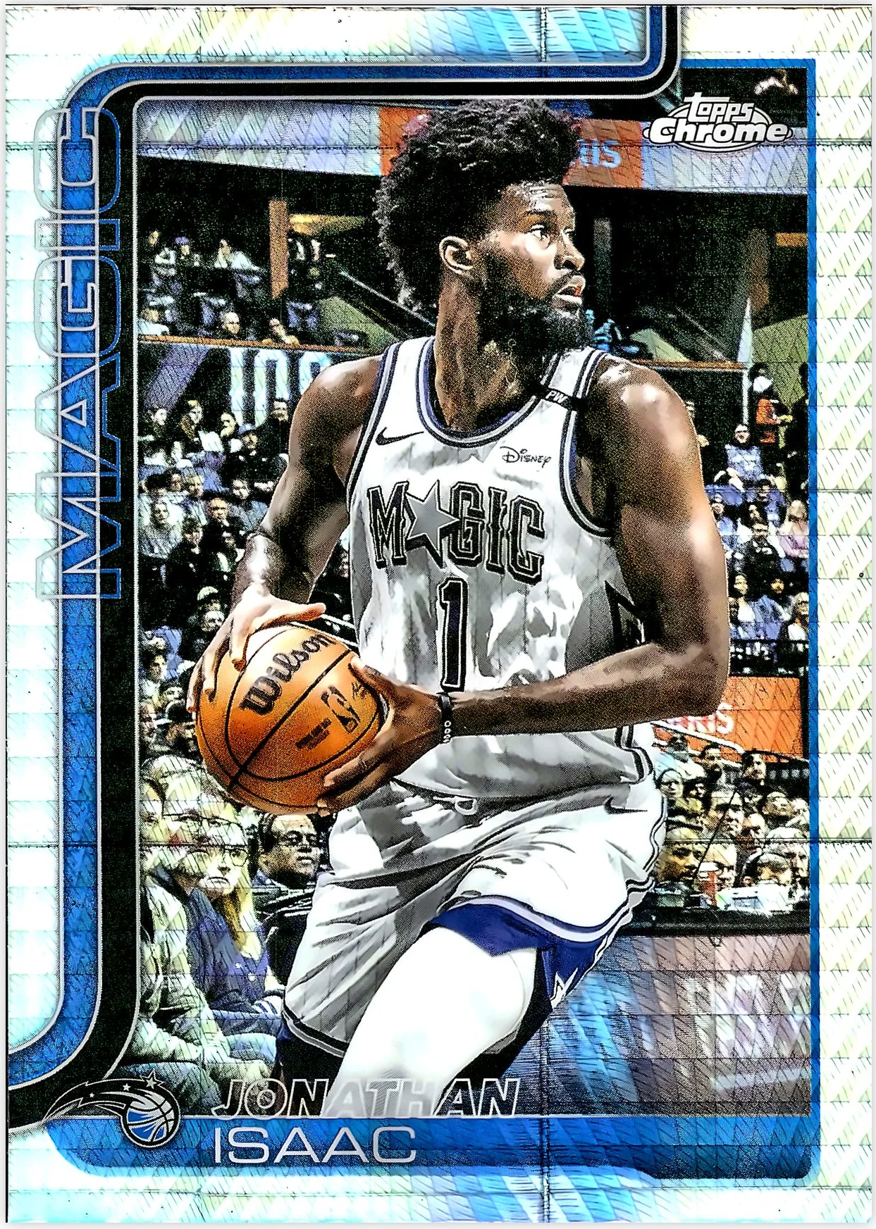 Jonathan Isaac #167 Refractors Prism 2025 Basketball basketball card - Front