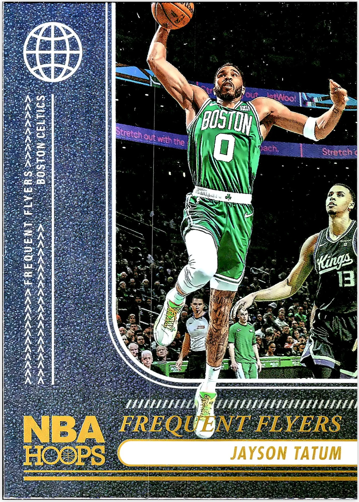 Jayson Tatum #2 Frequent Flyers 2024-24 NBA Hoops basketball card - Front