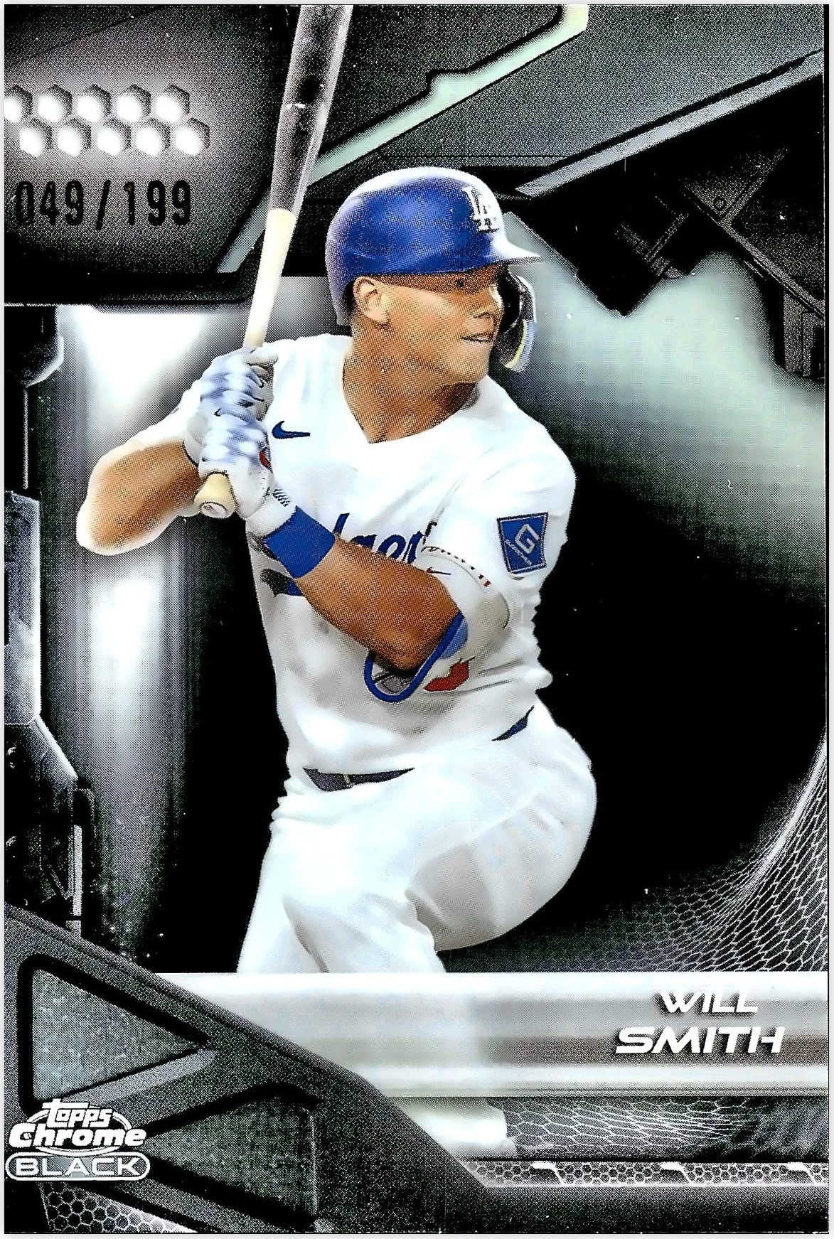 Will Smith #11 Refractor /199 2026 Chrome Black baseball card - Front