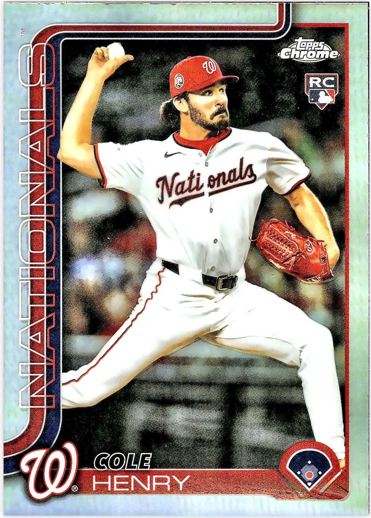 Cole Henry #USC72 Refractor Rookie Card 2025 Topps Chrome Update baseball rookie card - Front