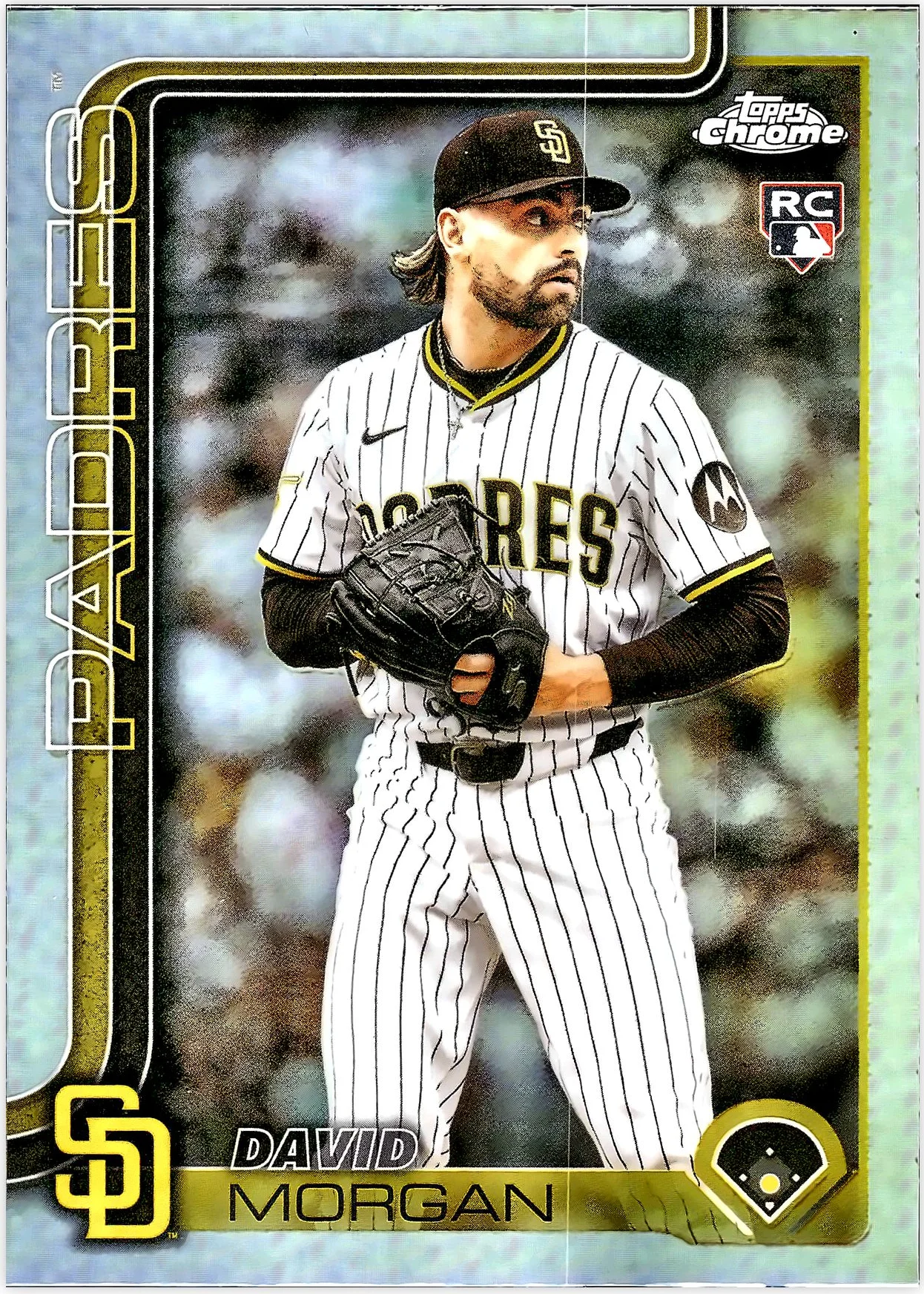 David Morgan #USC33 Refractor Rookie Card 2025 Topps Chrome baseball rookie card - Front
