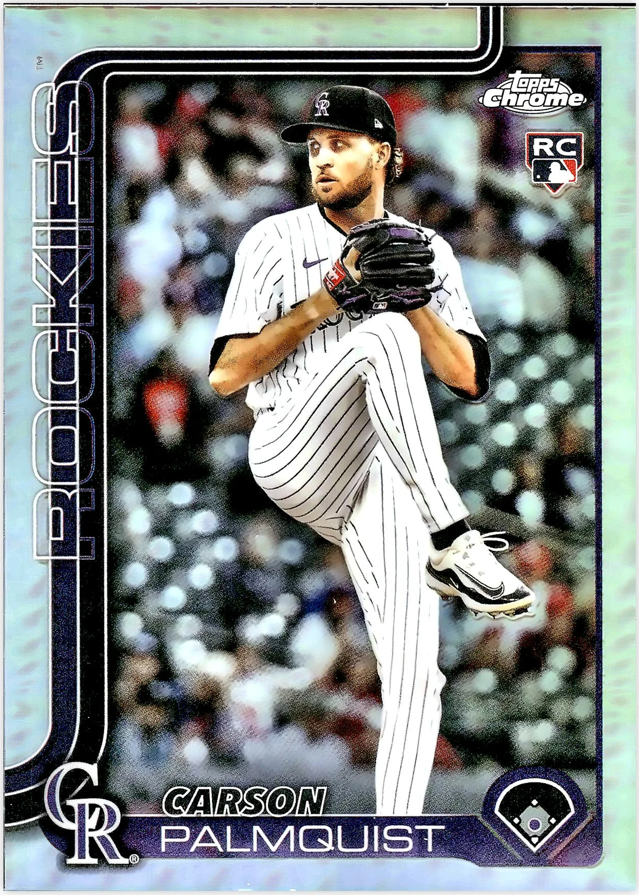 Carson Palmquist #USC173 Refractor Rookie Card 2025 Topps Chrome Update baseball rookie card - Front