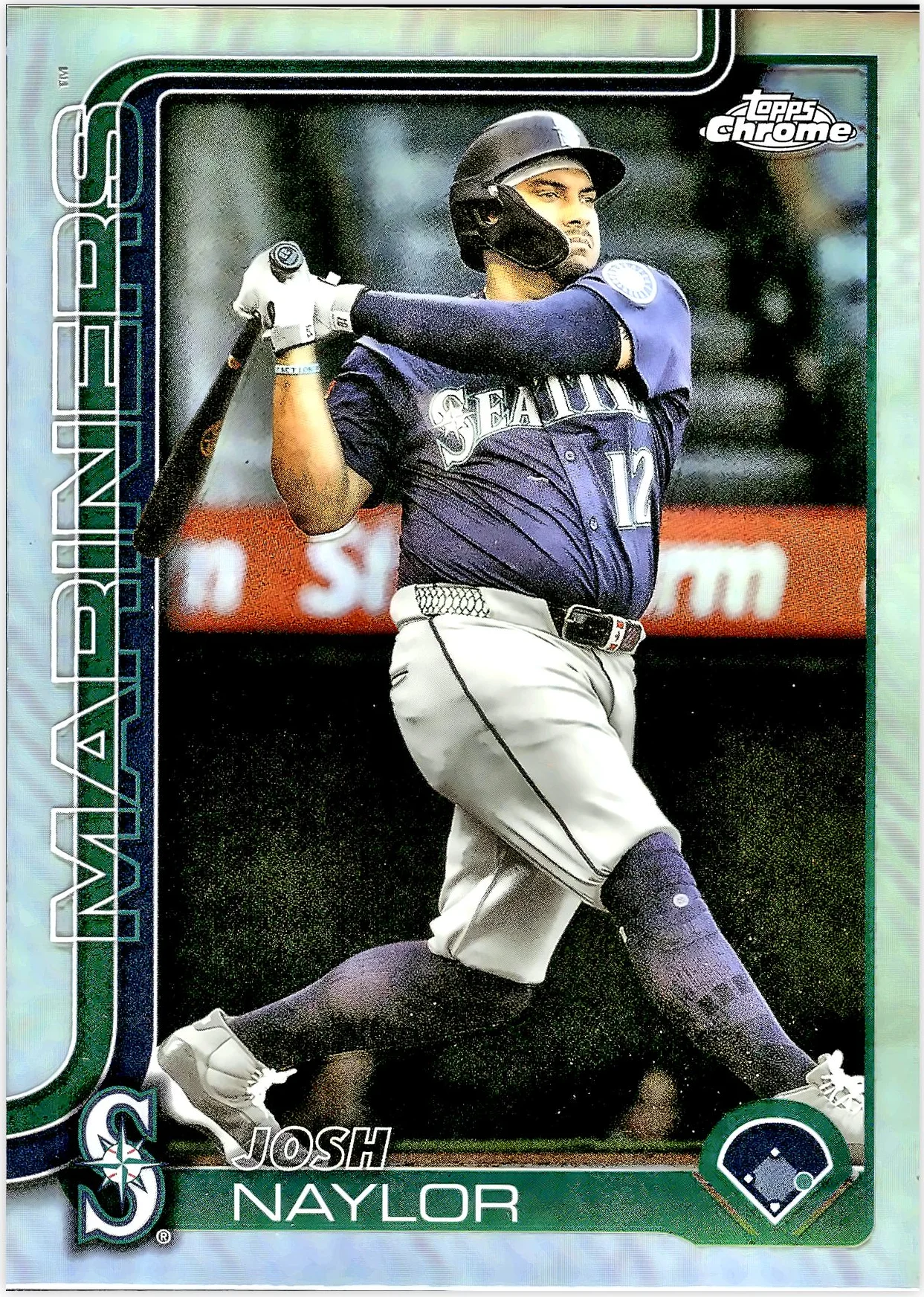 Josh Naylor #USC62 Refractor 2025 Topps Chrome Update baseball card - Front