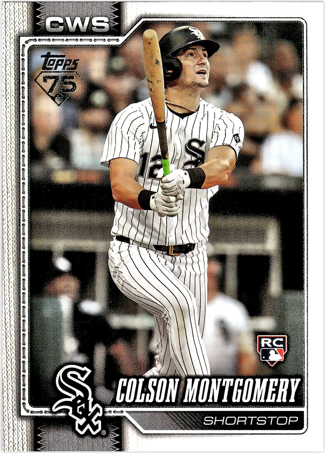 Colson Montgomery #157 Rookie Card 2026 Series 1 baseball rookie card - Front
