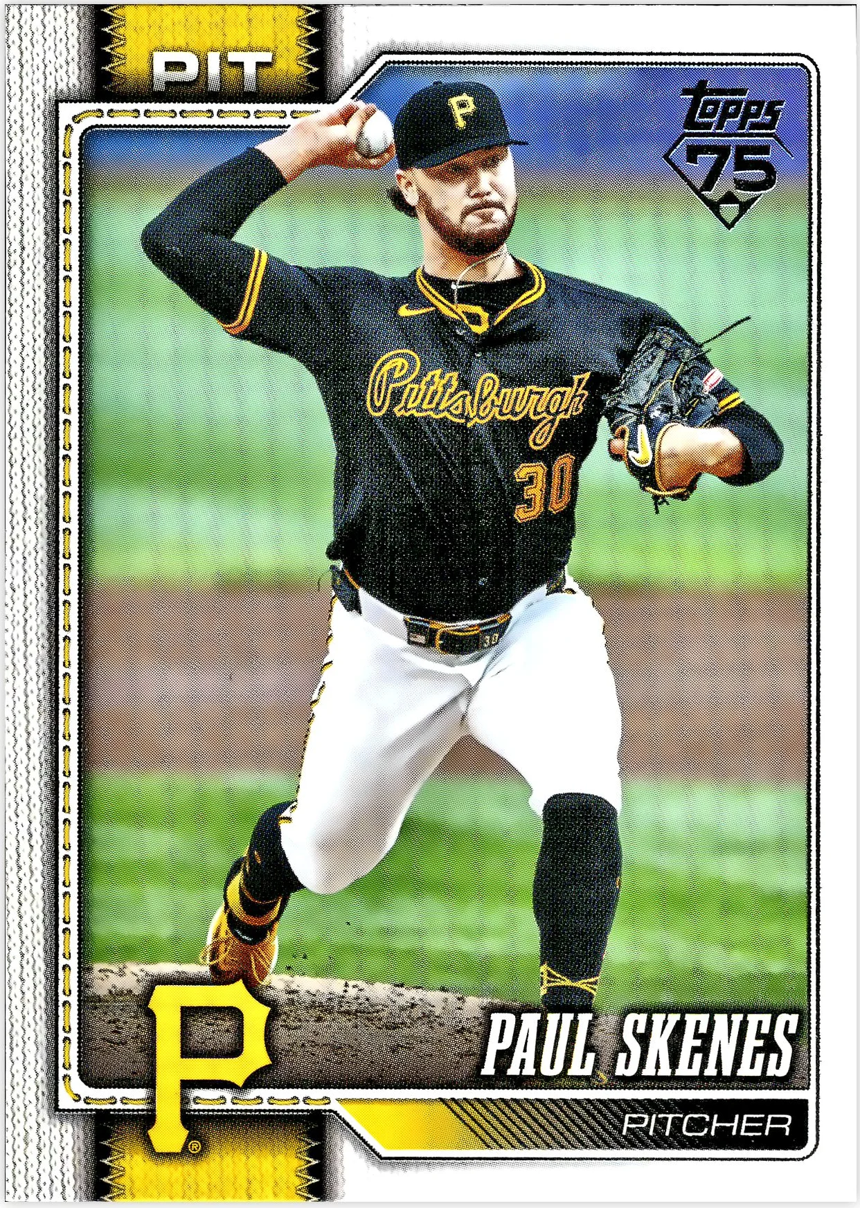 Paul Skenes #100 2026 Series 1 baseball card - Front