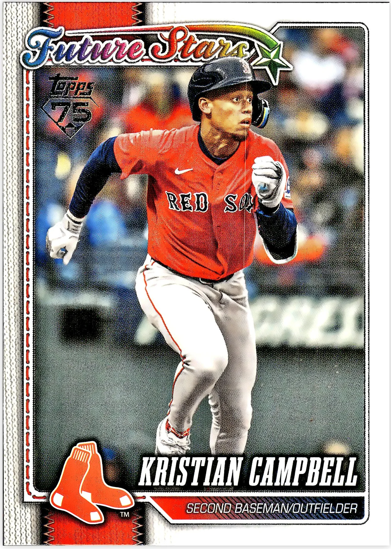 Kristian Campbell #125 2026 Series 1 baseball card - Front