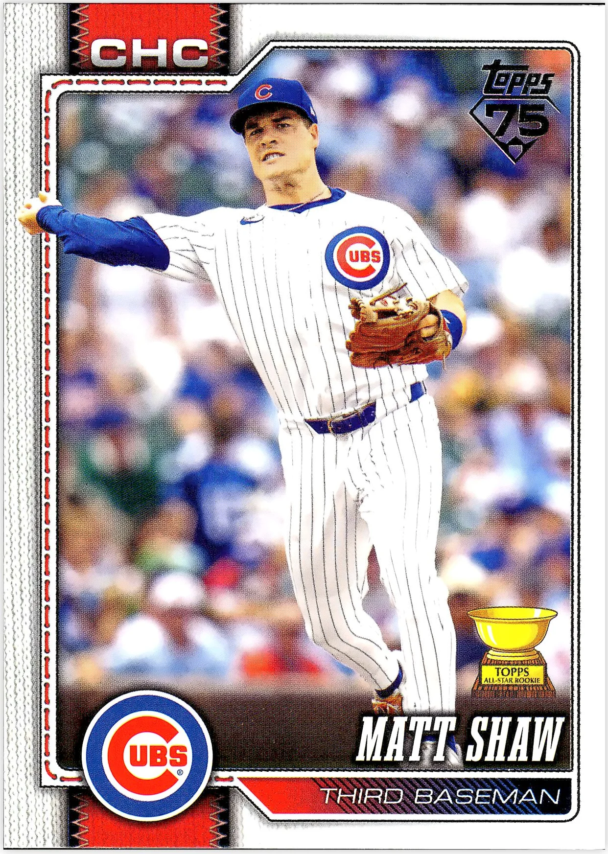 Matt Shaw #27 2026 Series 1 baseball card - Front