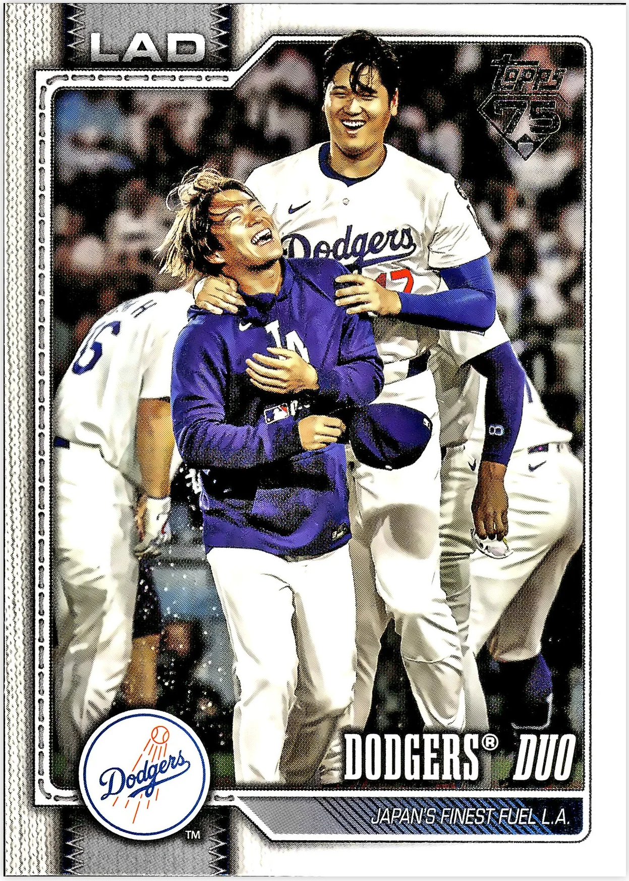 Shohei Ohtani / Yoshinobu Yamamoto #265 2026 Series 1 baseball card - Front