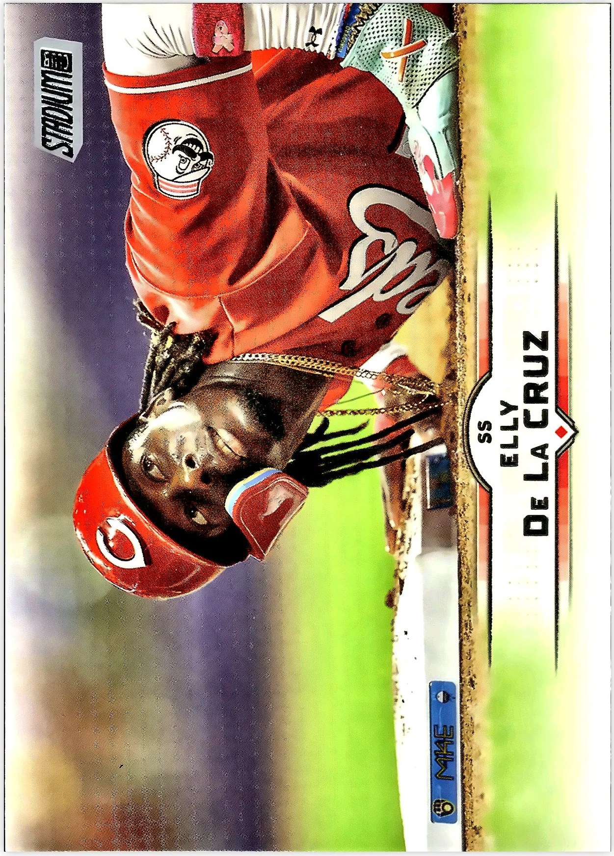 Elly De La Cruz #16 2025 Stadium Club baseball card - Front
