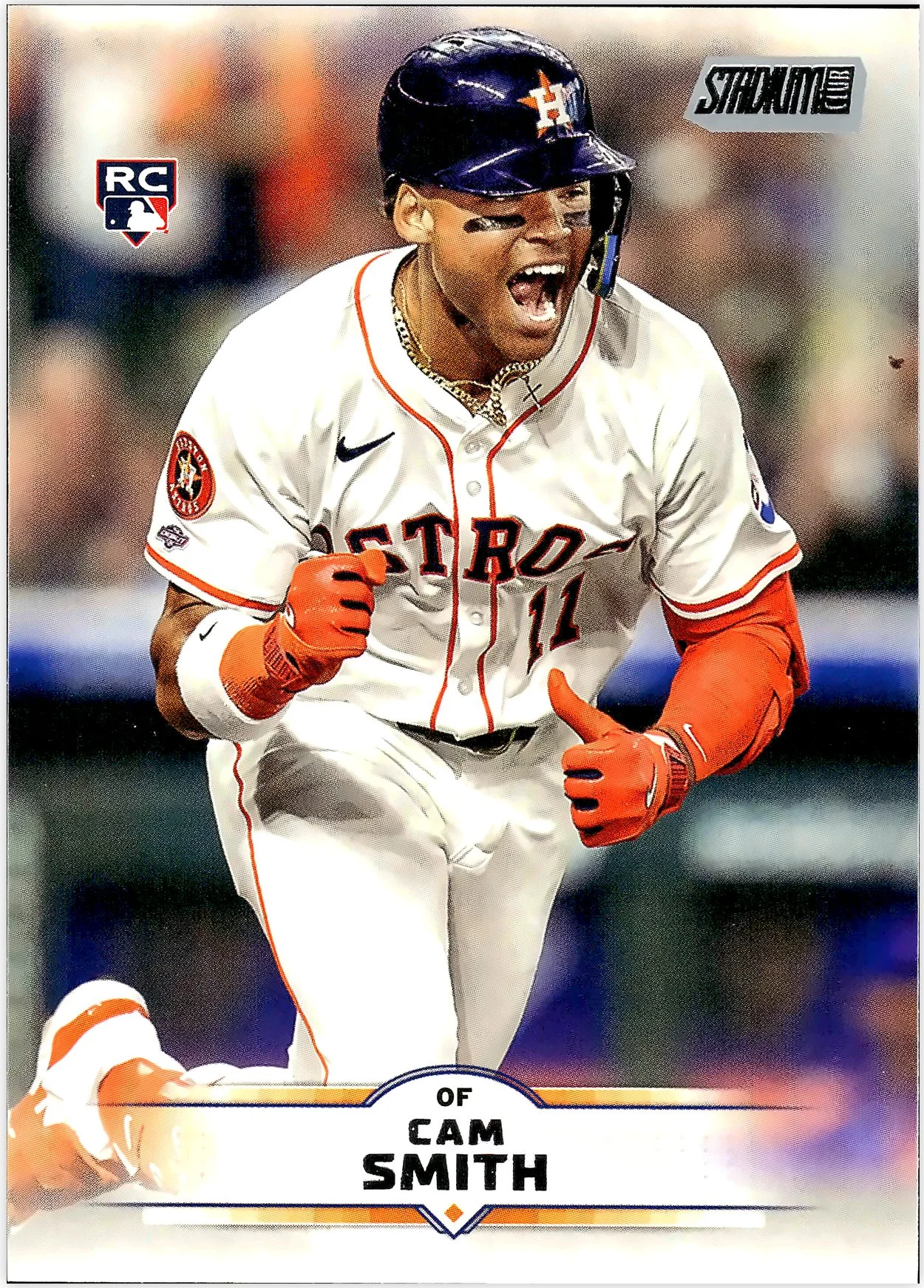 Cam Smith #60 Rookie Card 2025 Stadium Club baseball rookie card - Front