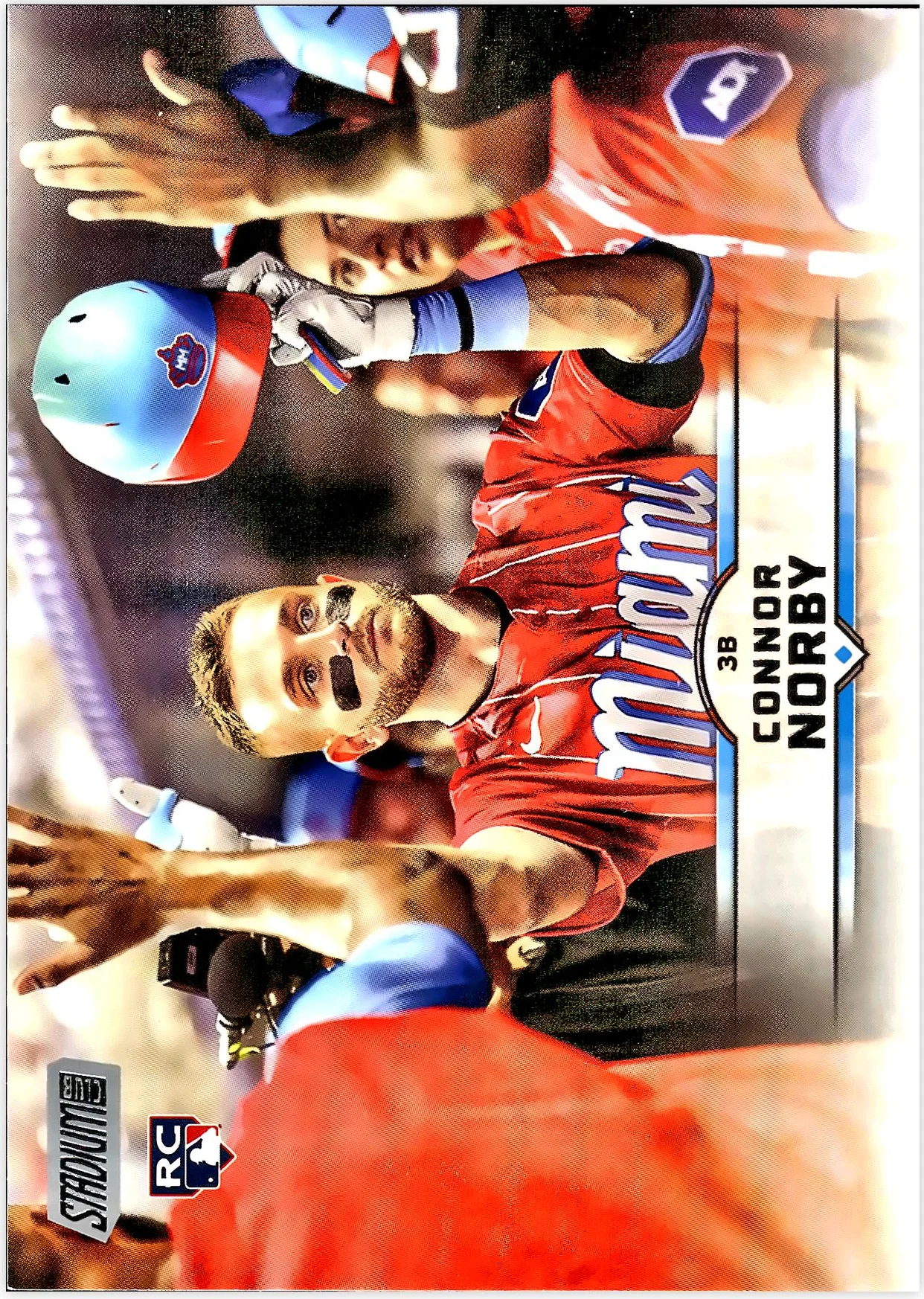 Connor Norby #149 Rookie Card 2025 Stadium Club baseball rookie card - Front