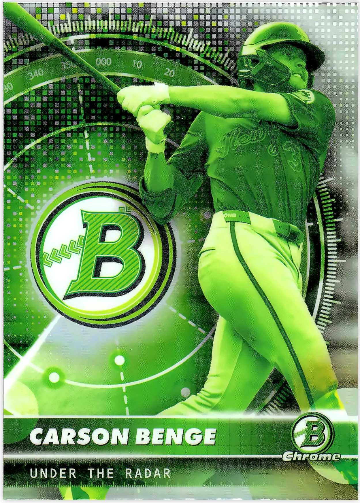 Carson Benge #UR-12 Under the Radar 2026 Baseball baseball card - Front